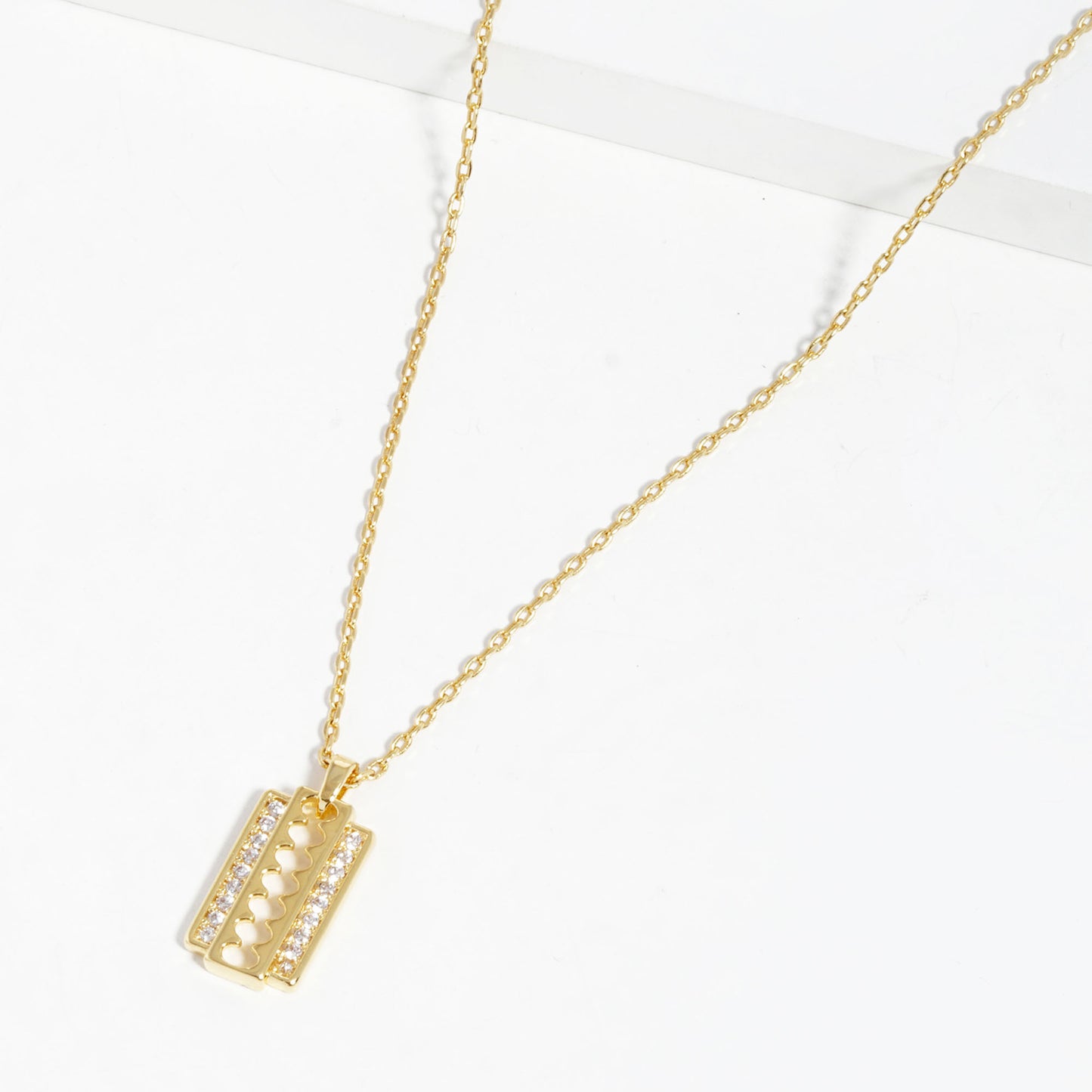 Gold Dipped Pendant Necklace - That Janis Style