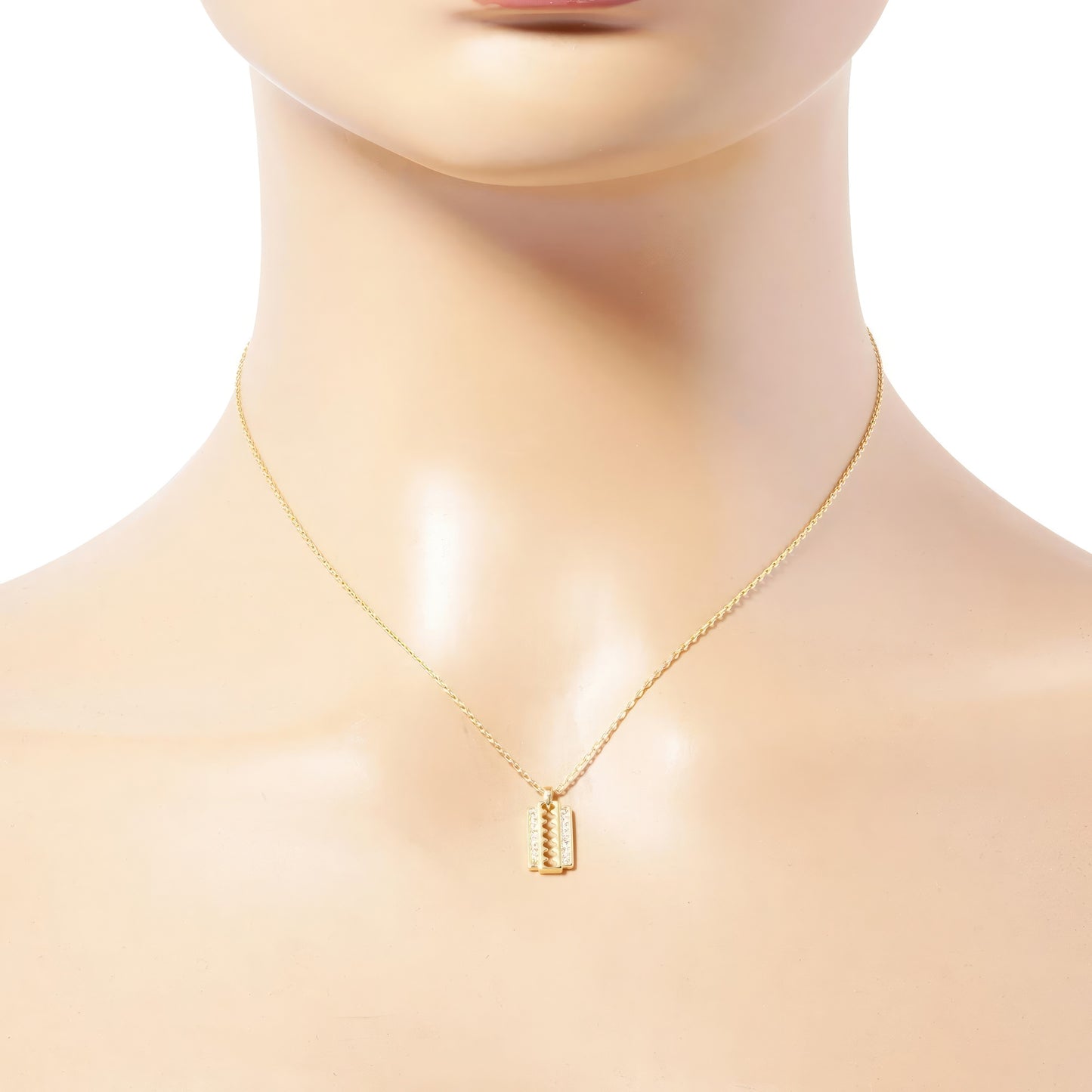 Gold Dipped Pendant Necklace - That Janis Style