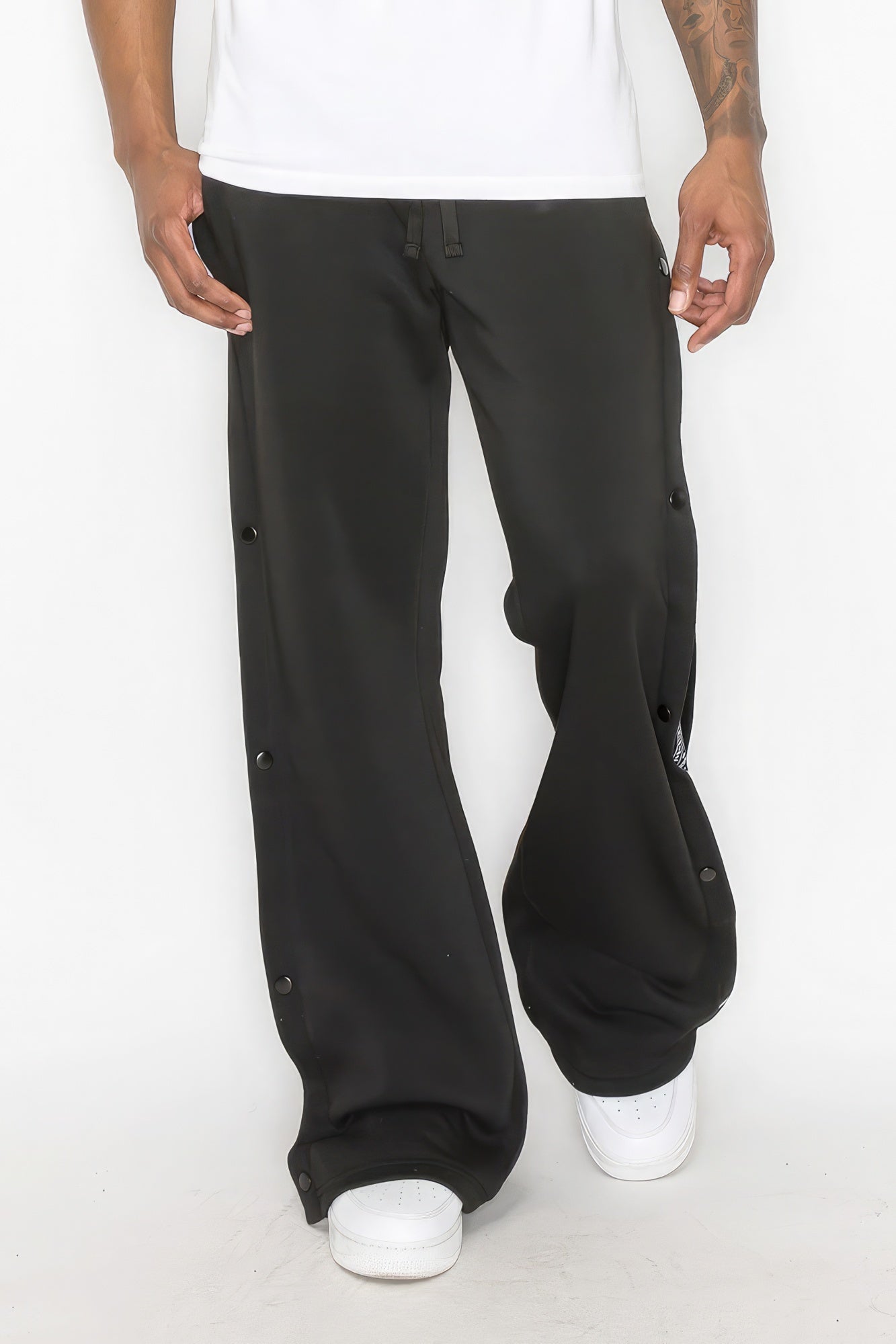 Flared Bandana Fleece Pants - That Janis Style