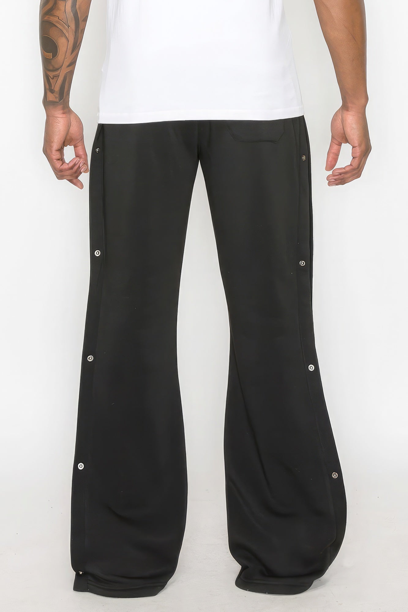 Flared Bandana Fleece Pants - That Janis Style