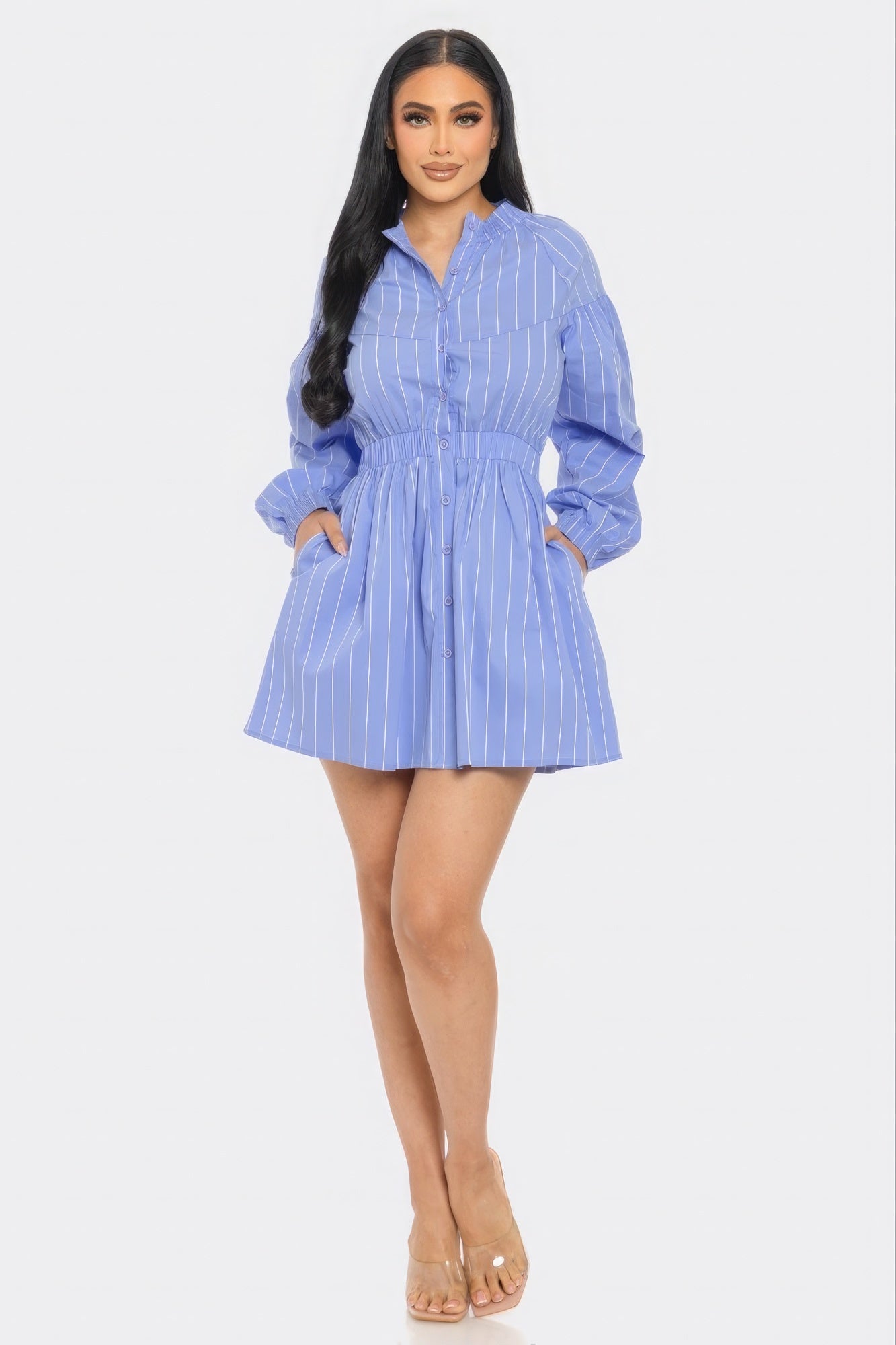 Striped Mini Dress - That Janis Style