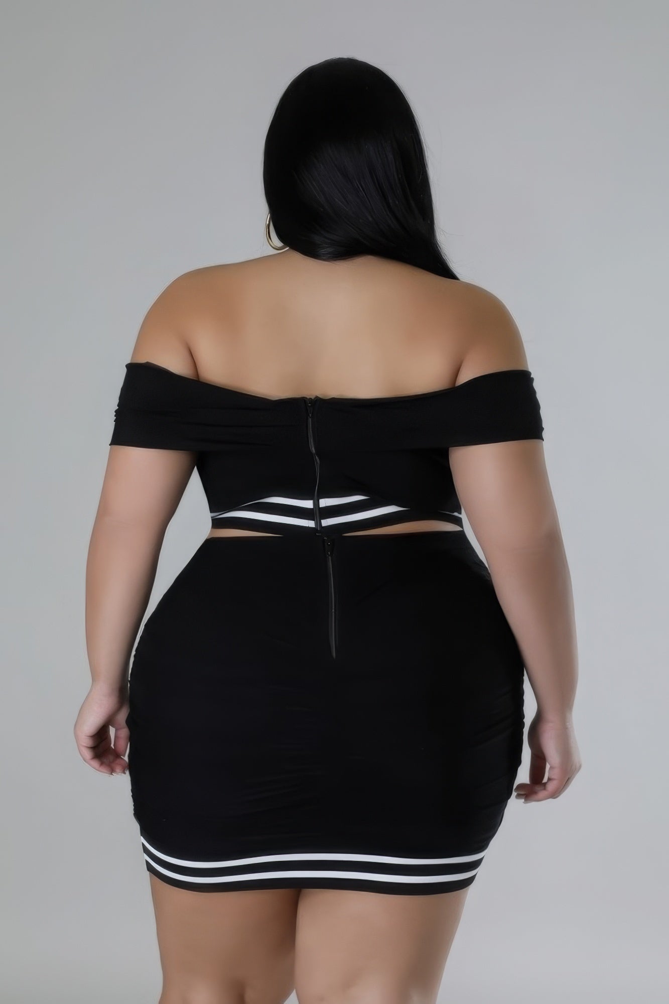 Stretch Skirt Set - That Janis Style
