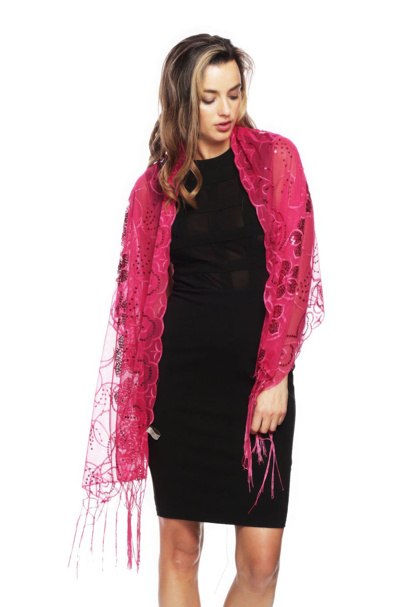 Sequined Shawl Flower - That Janis Style