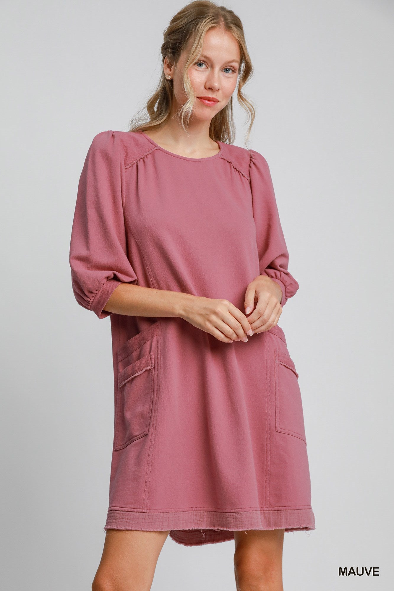 French Terry Mini Dress - That Janis Style