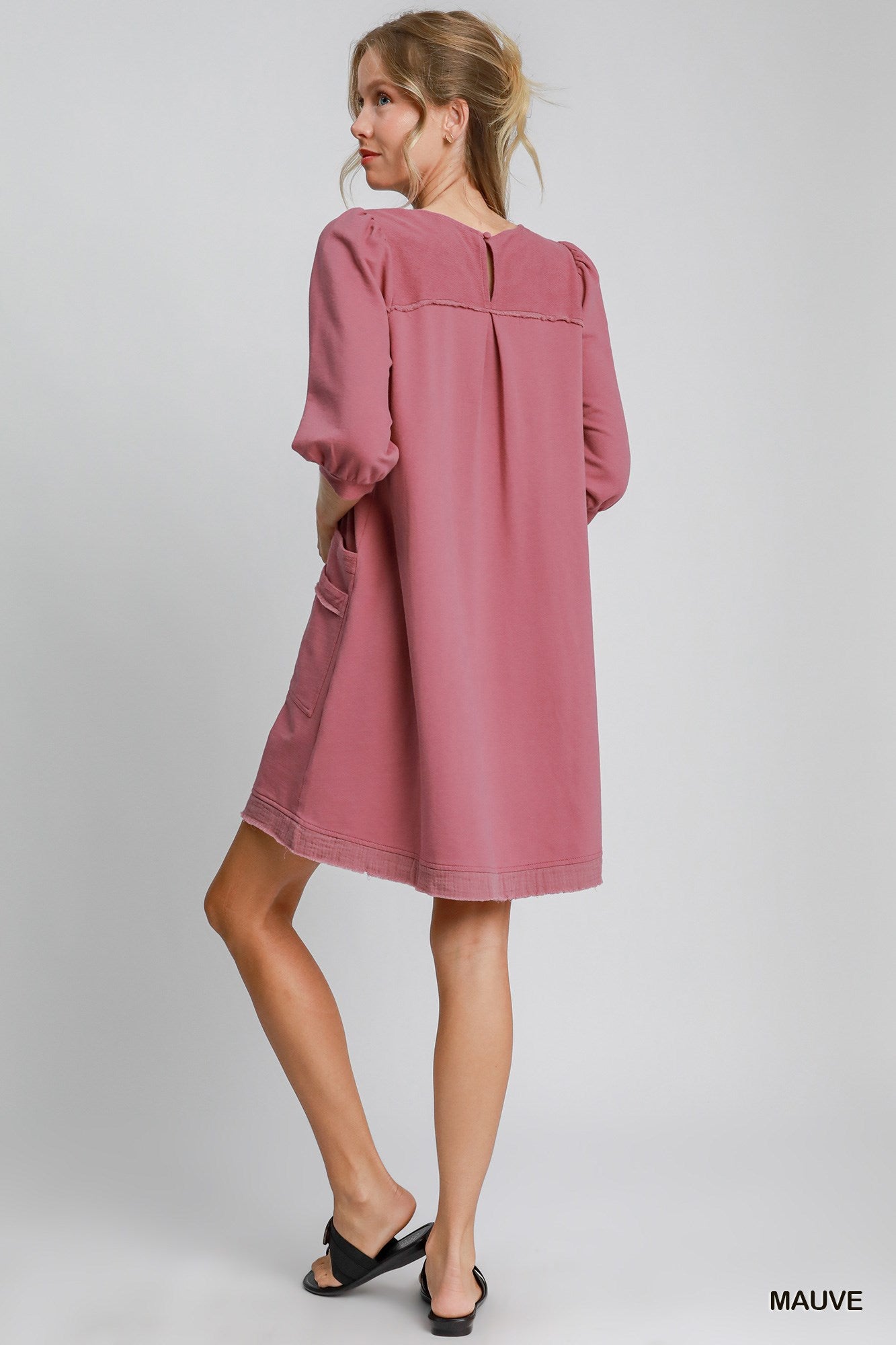 French Terry Mini Dress - That Janis Style