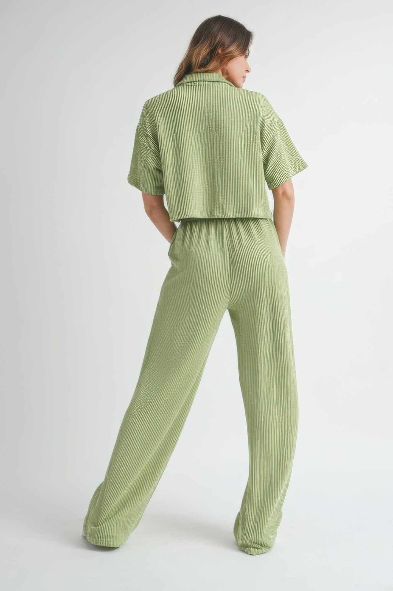 Button Up 2 Piece Set - That Janis Style