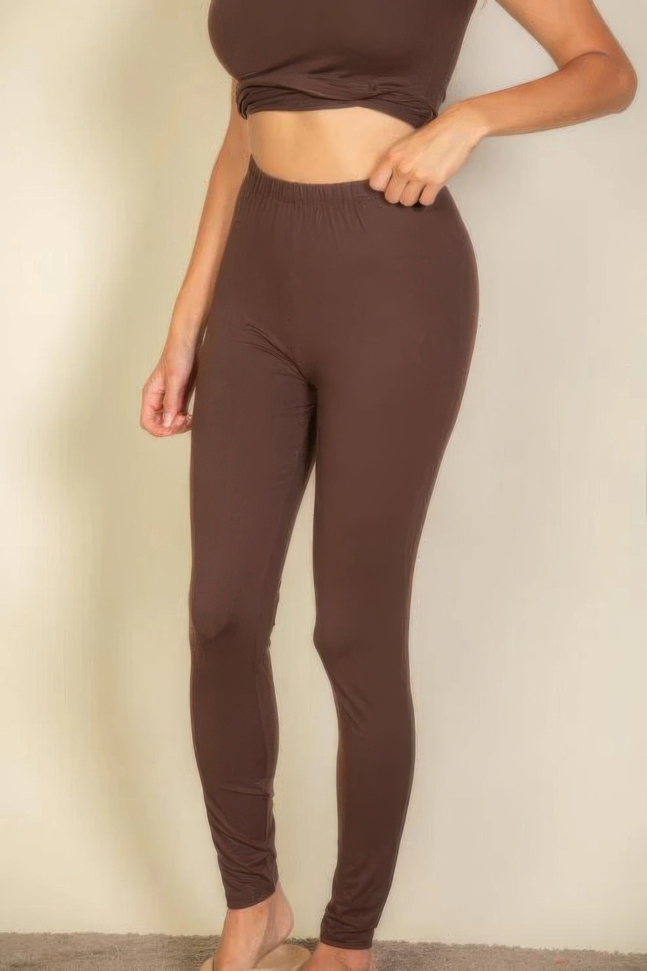 Basic Solid Leggings - That Janis Style
