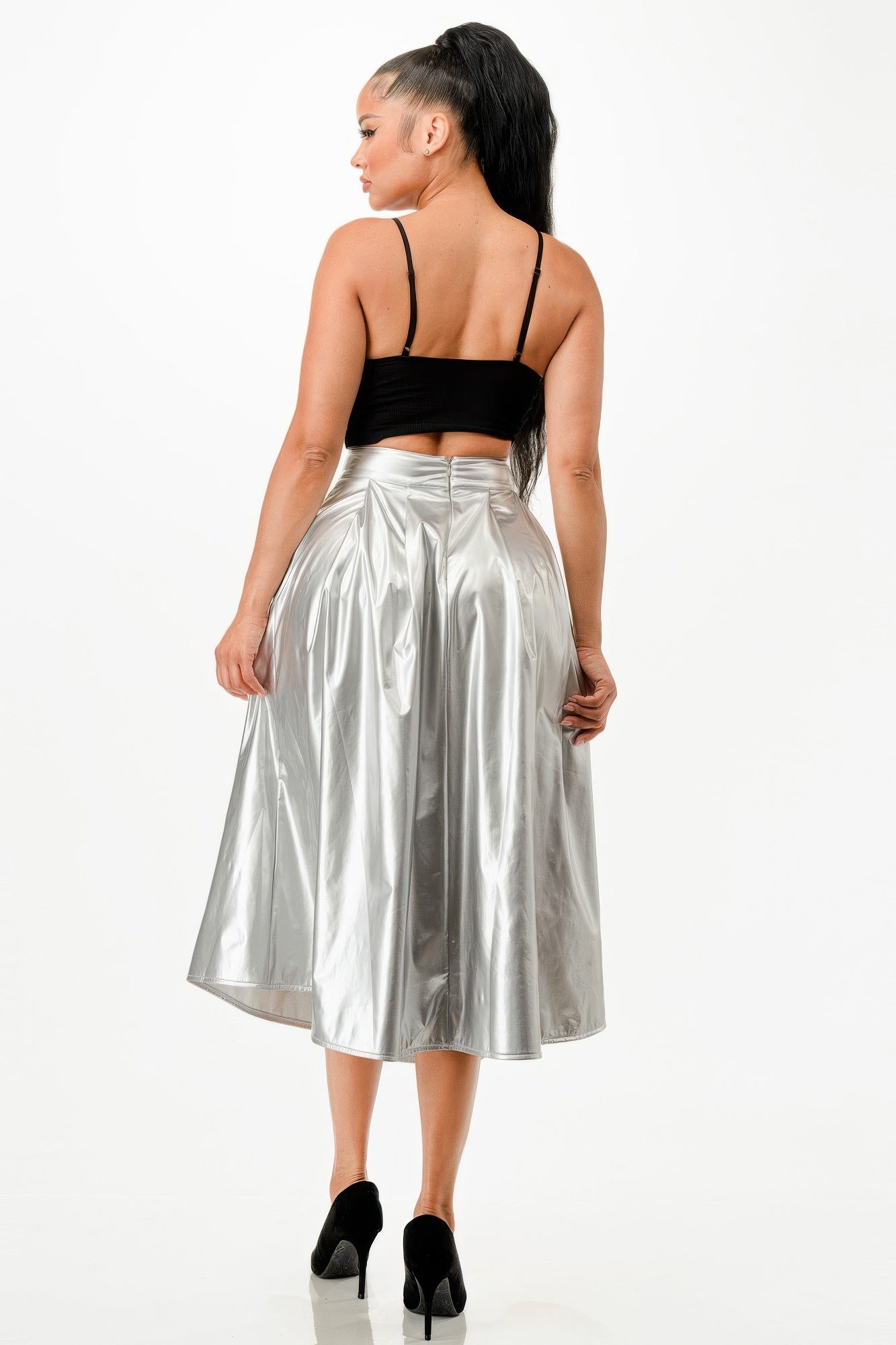 Midi Skirt With Pockets - That Janis Style