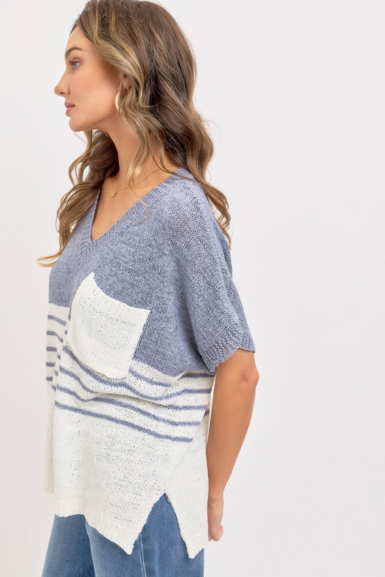 Casual Oversized Knit Top - That Janis Style