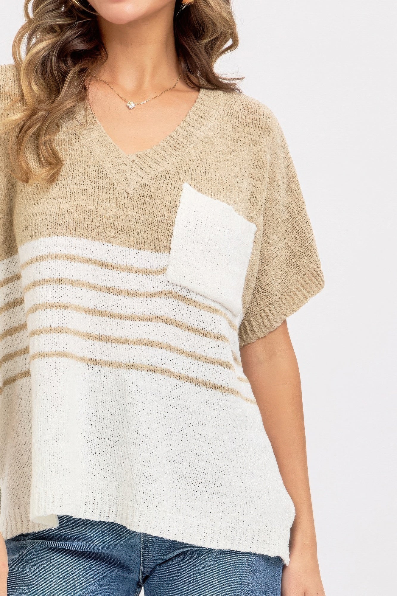 Casual Oversized Knit Top - That Janis Style
