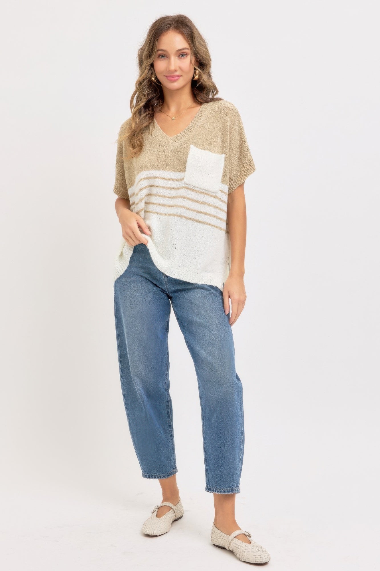 Casual Oversized Knit Top - That Janis Style