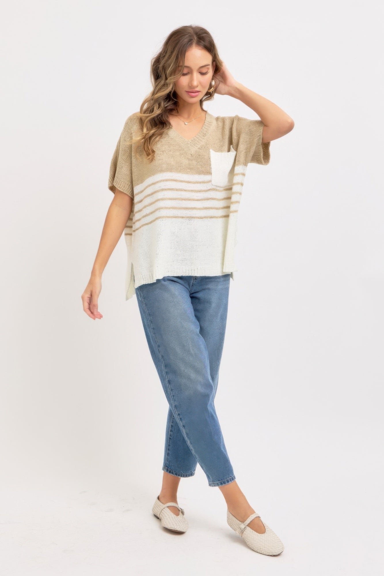 Casual Oversized Knit Top - That Janis Style