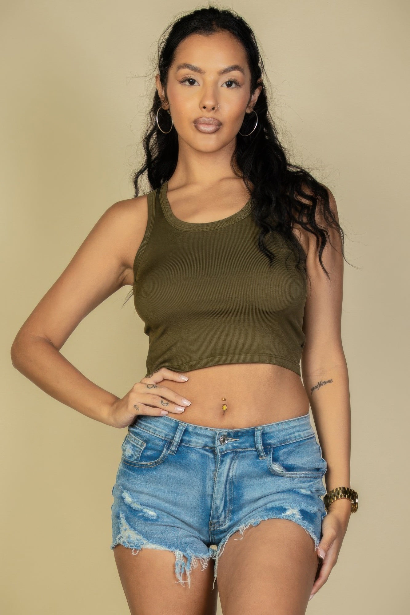Ribbed Tank Top - That Janis Style
