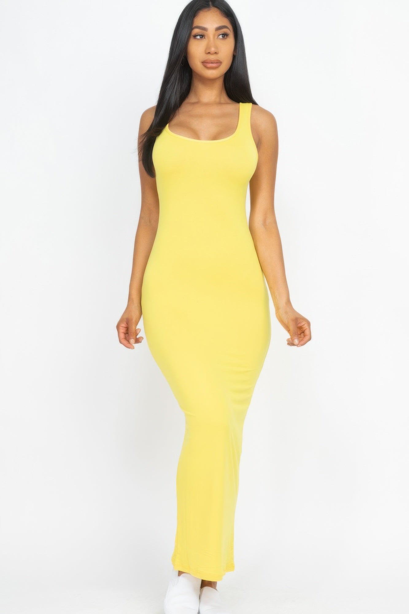 Solid Basic Maxi Dress - That Janis Style