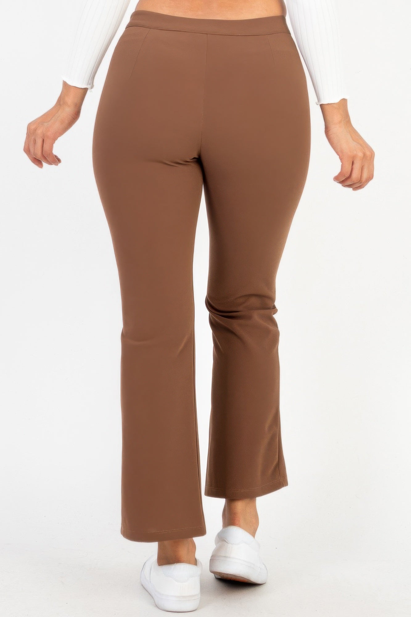 High Waist Knit Flare Pants - That Janis Style