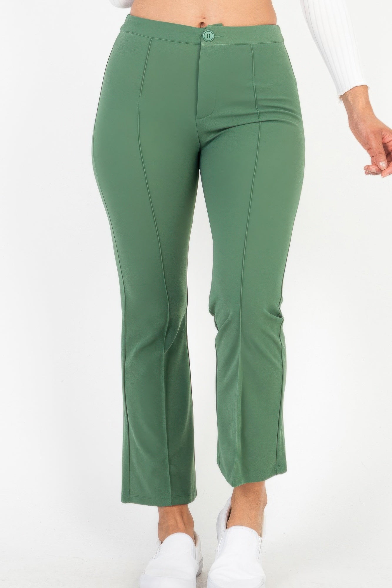 High Waist Knit Flare Pants - That Janis Style