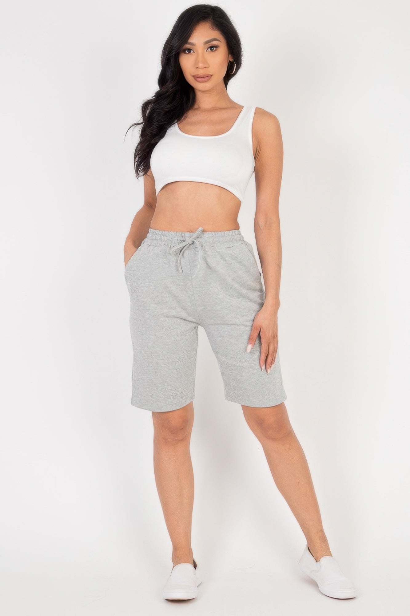 French Terry Bermuda Shorts - That Janis Style