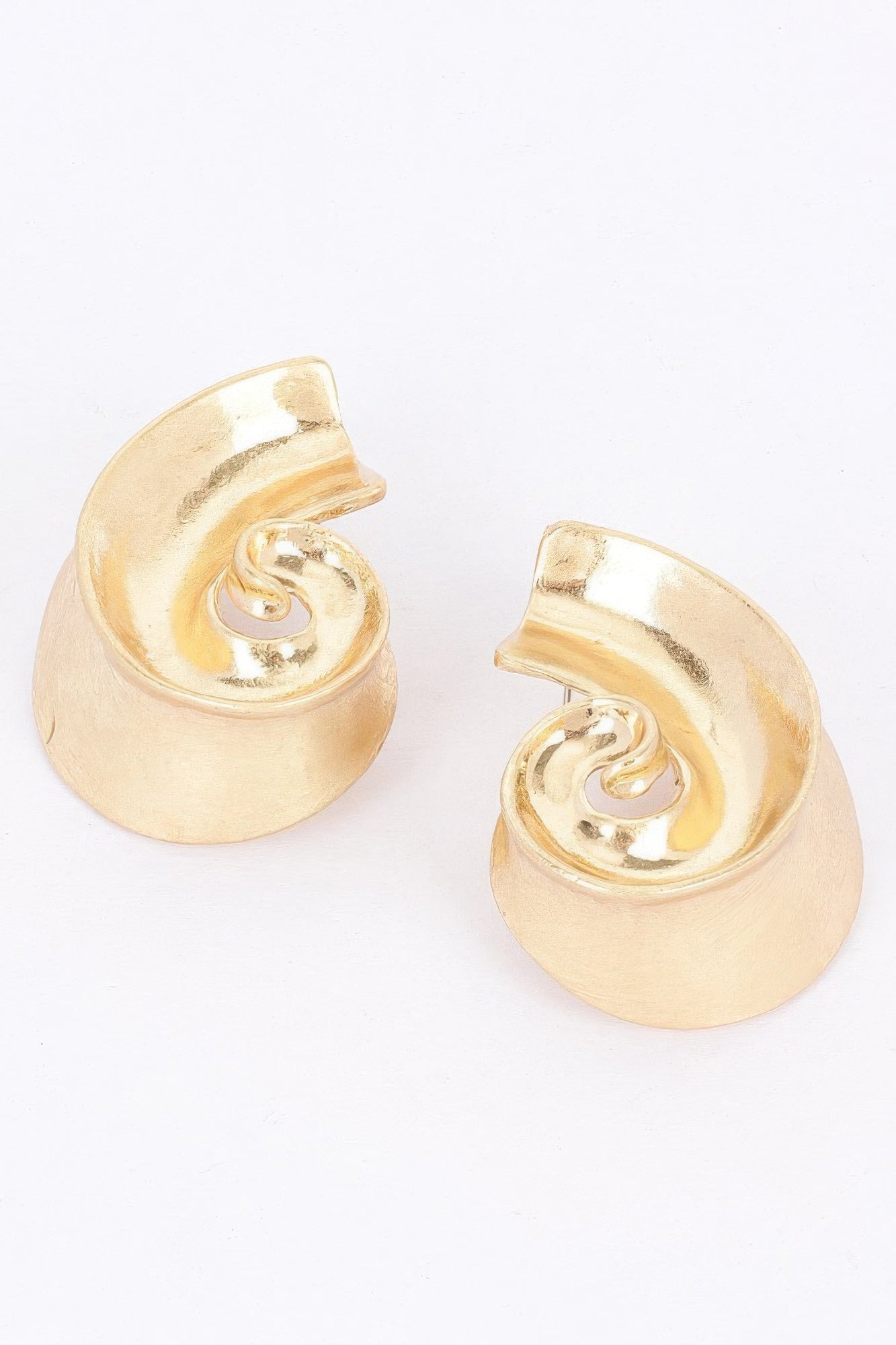 Gold Plated Metal Earring - That Janis Style