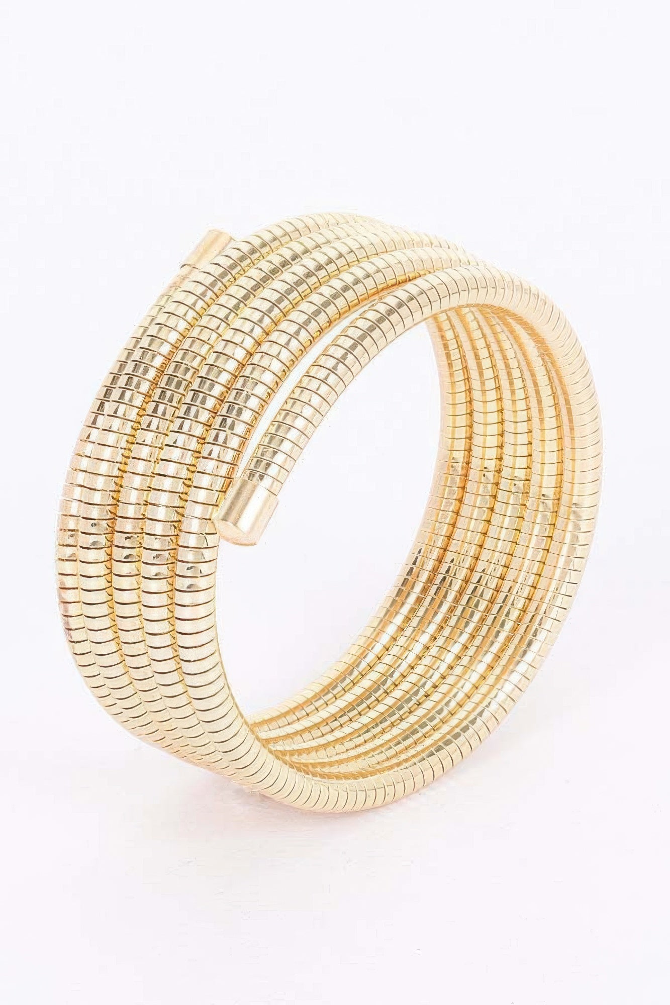 Multi Metal Spring Bracelet - That Janis Style