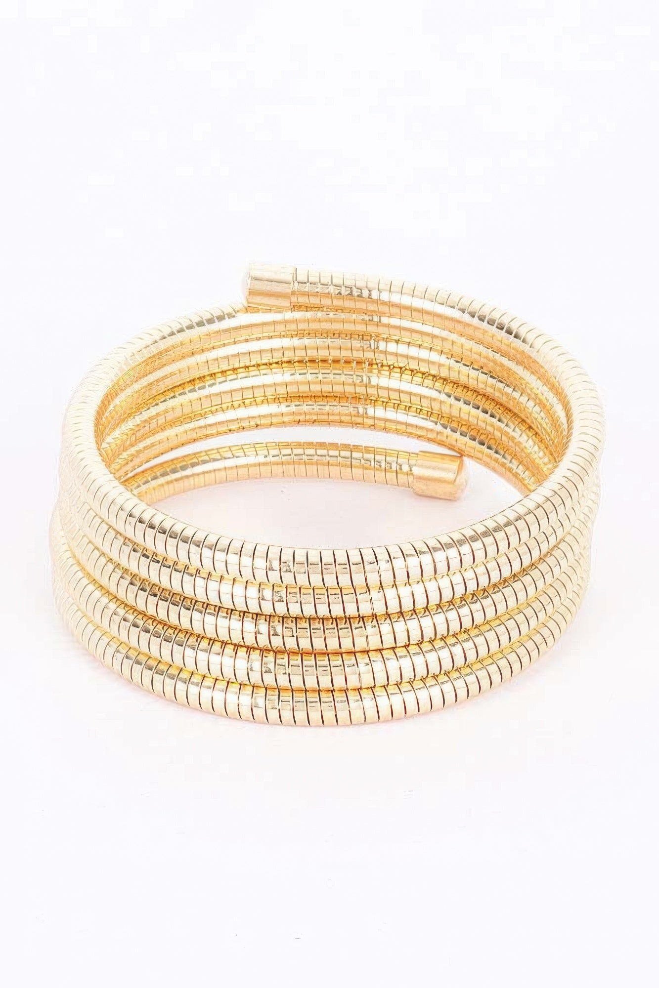 Multi Metal Spring Bracelet - That Janis Style