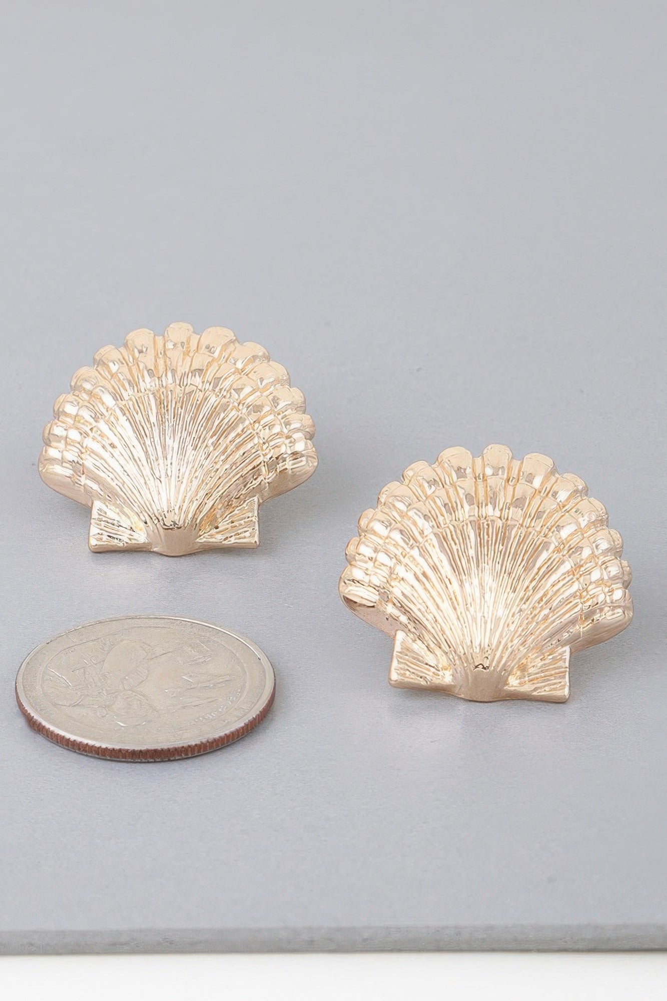 Majestic Clamshell Earrings - That Janis Style
