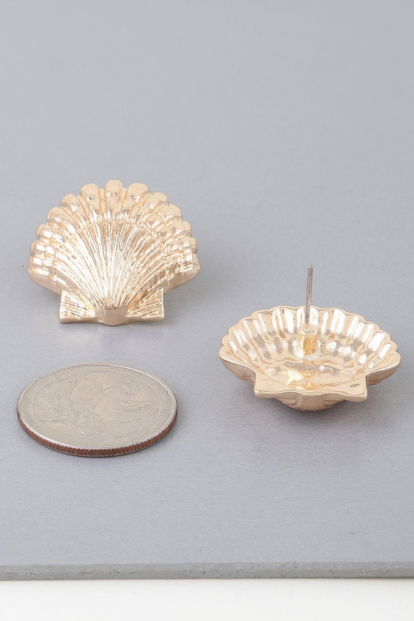 Majestic Clamshell Earrings - That Janis Style