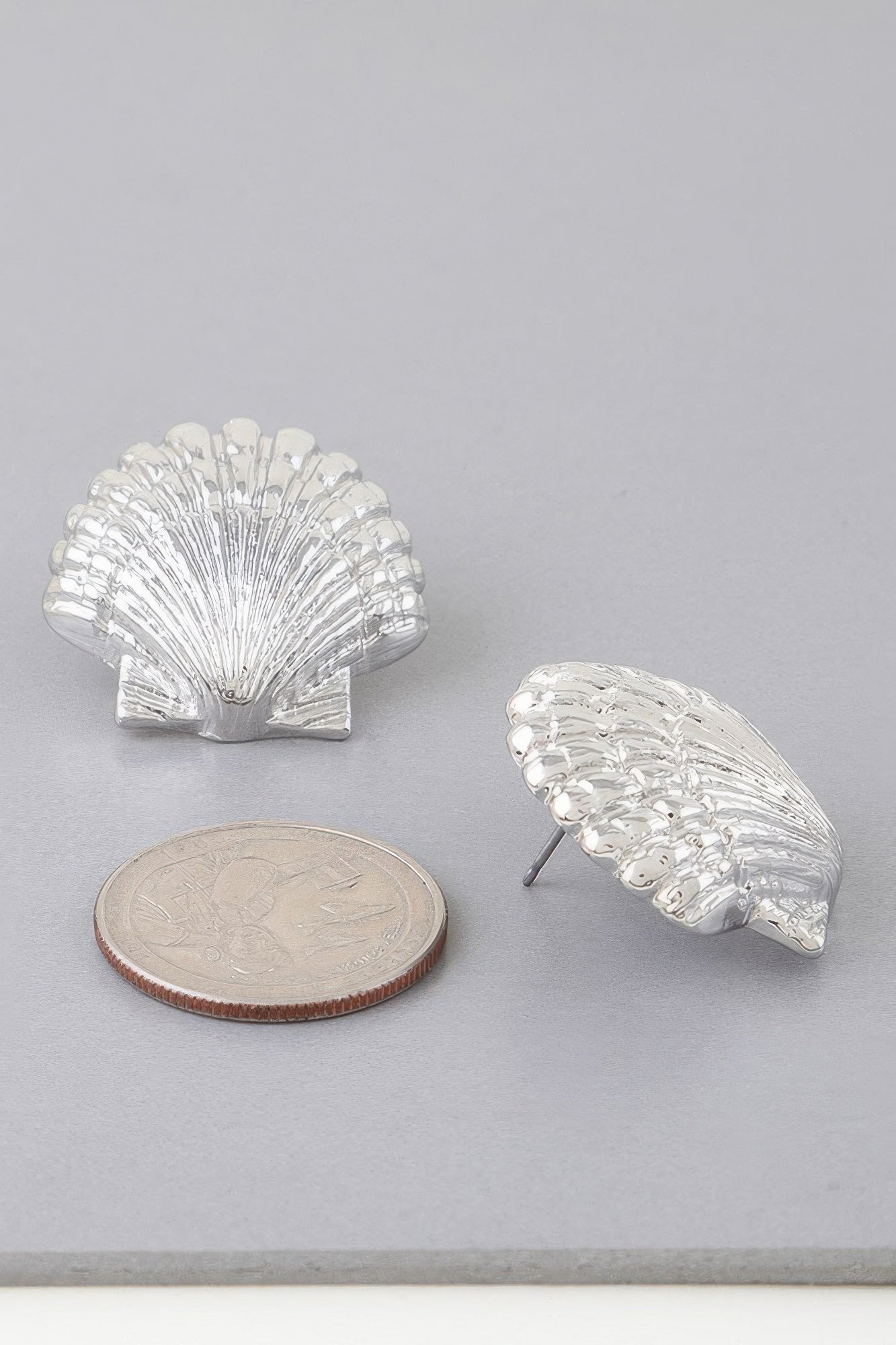 Majestic Clamshell Earrings - That Janis Style