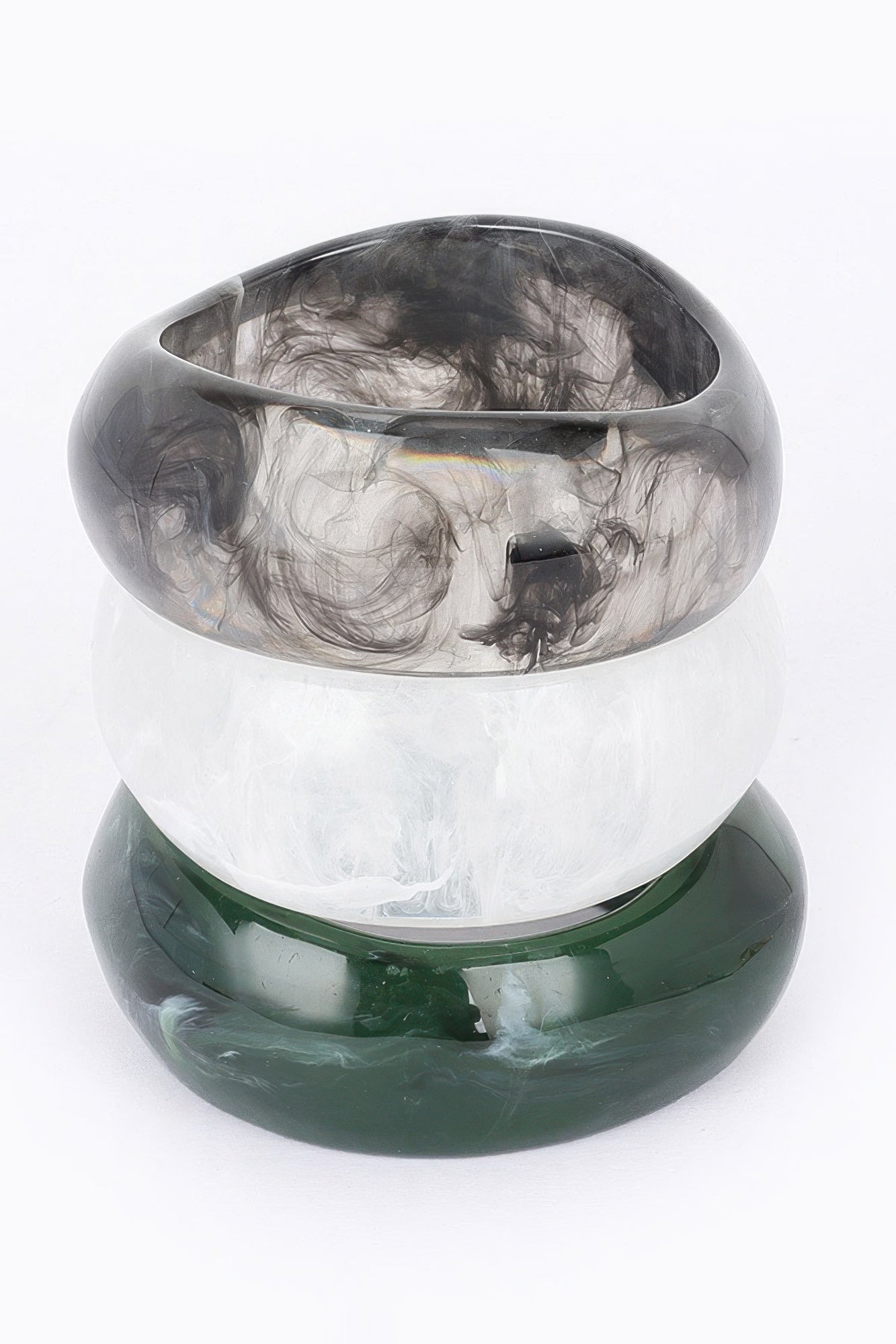 Multi Resin Bangle Bracelet - That Janis Style