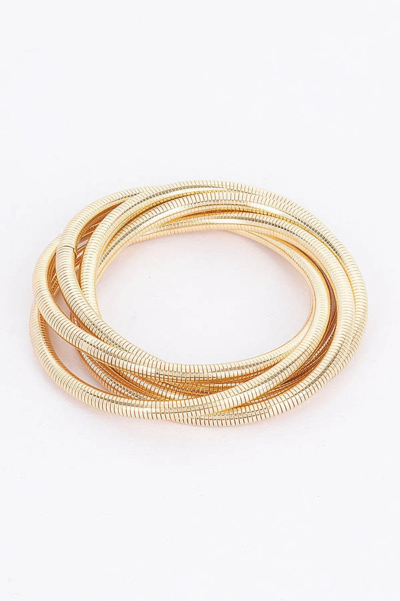 Multi Metal Spring Bracelet - That Janis Style