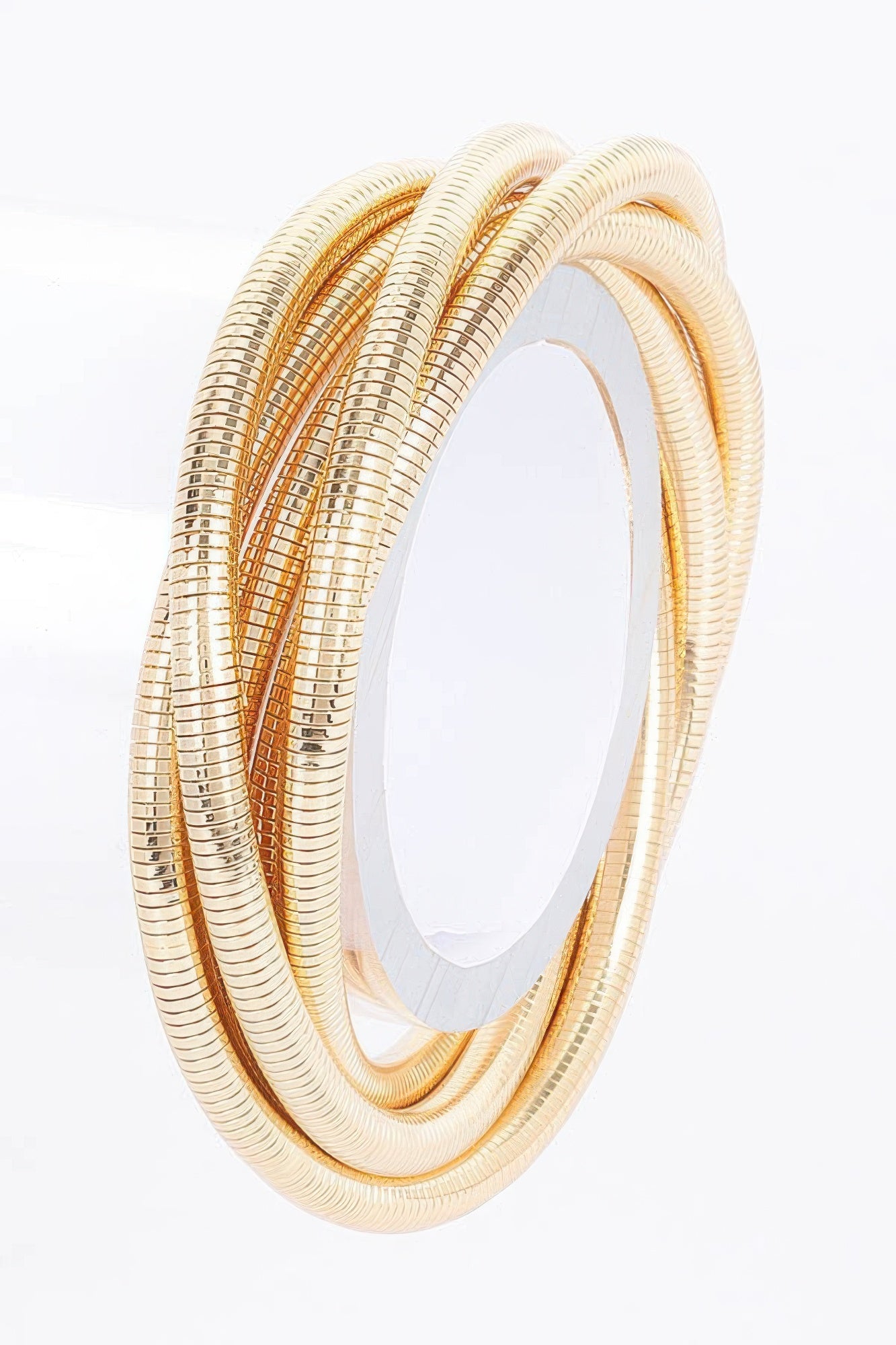 Multi Metal Spring Bracelet - That Janis Style