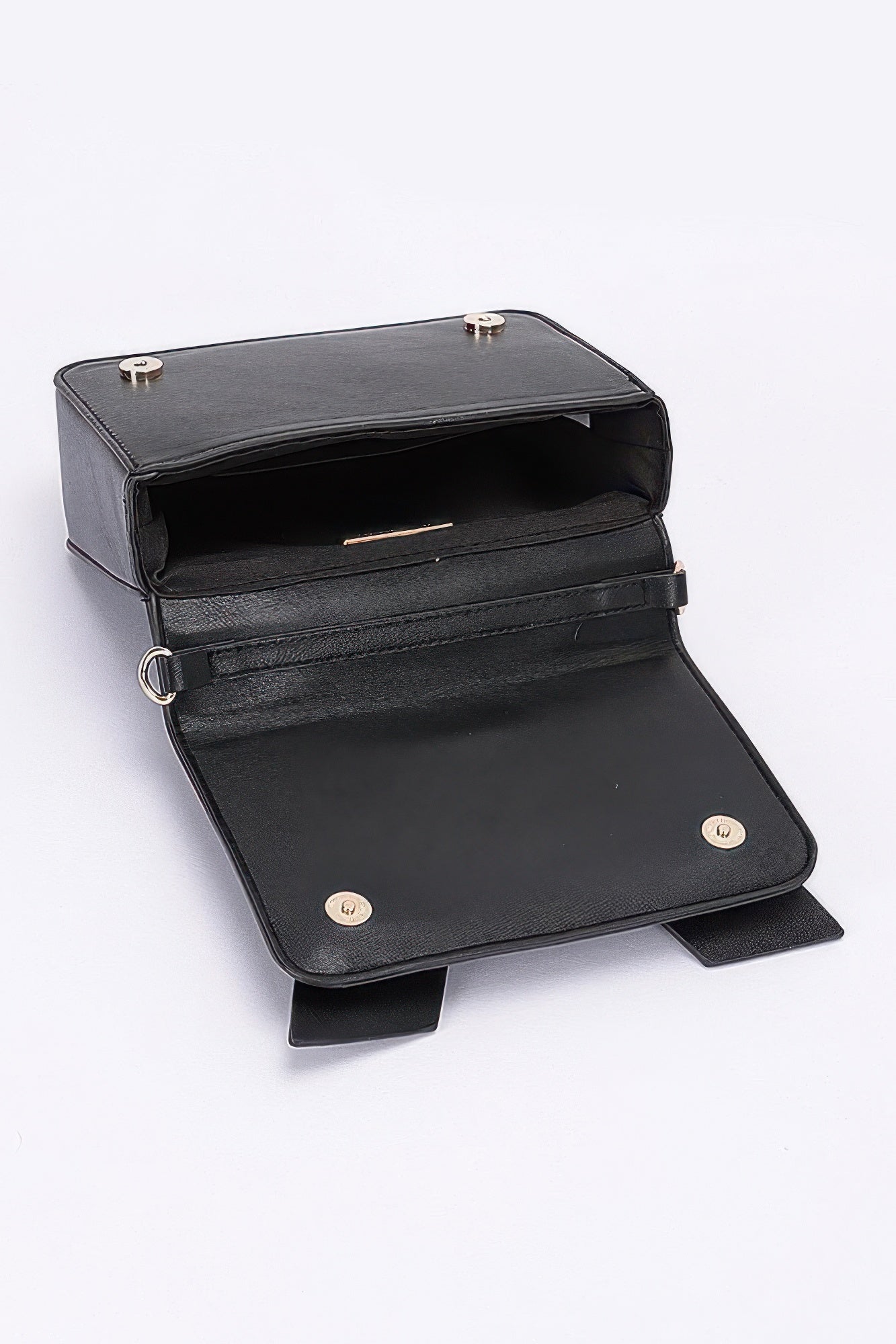 Faux Leather Ribbon Top Handle Bag - That Janis Style