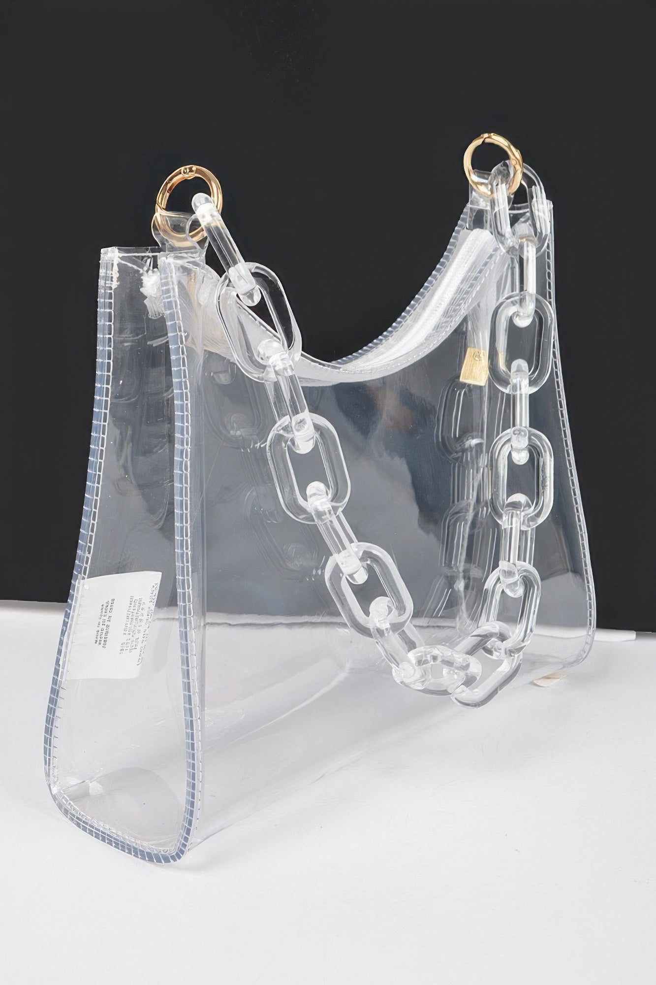 Transparent Chain Shoulder Bag - That Janis Style