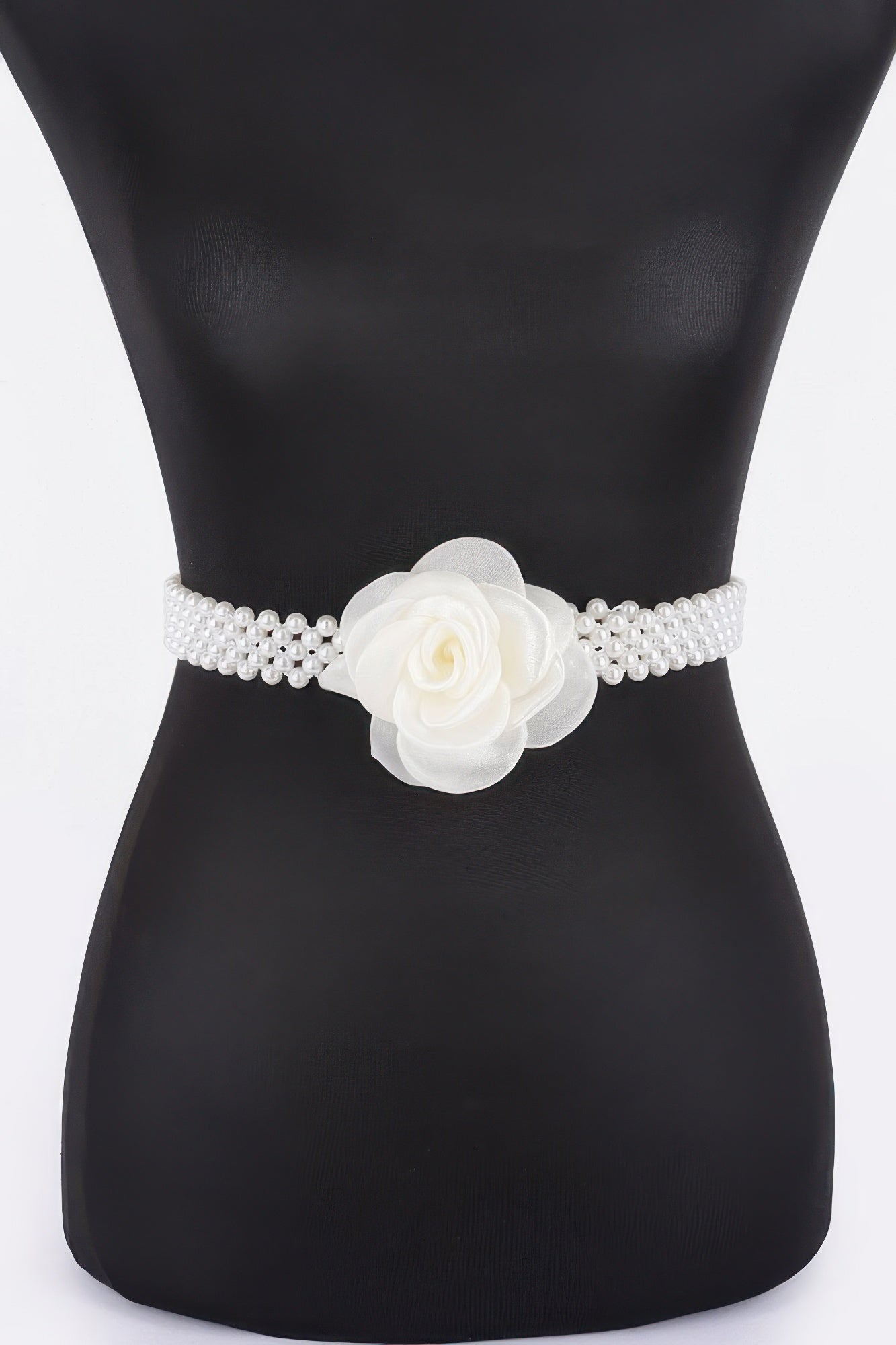 Flower Stretch Pearl Belt - That Janis Style