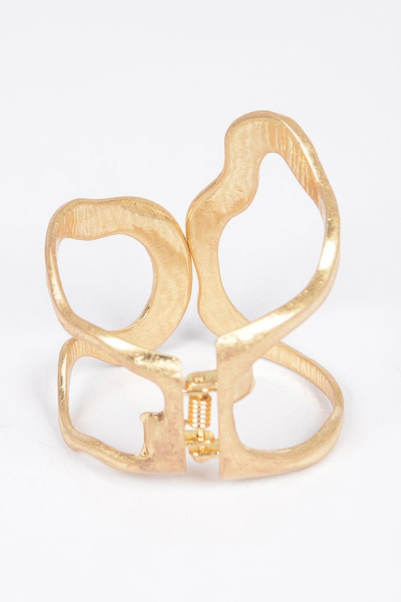 Cast Metal Spring Hinge Cuff - That Janis Style