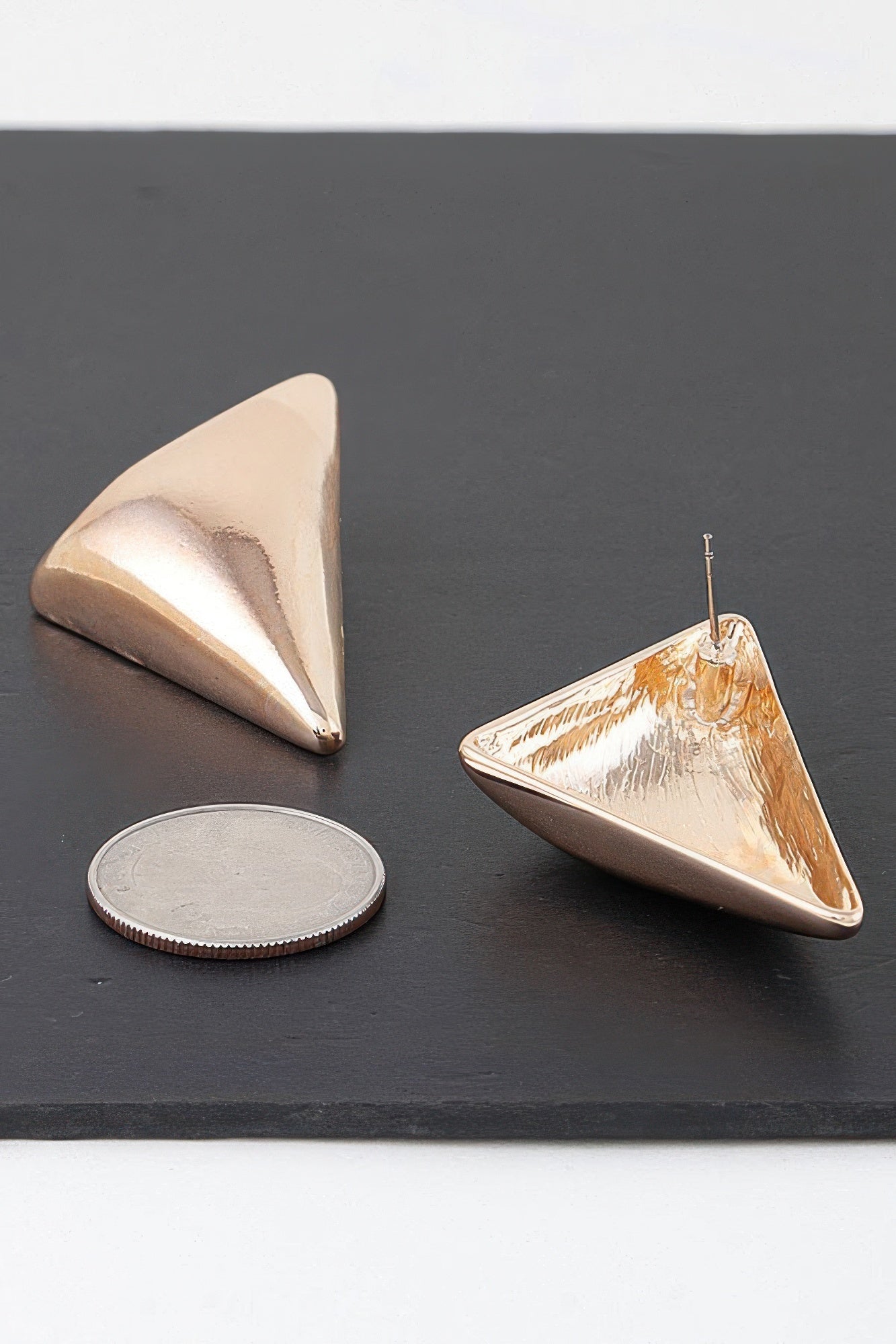 Modern Triangular Stud Earrings - That Janis Style
