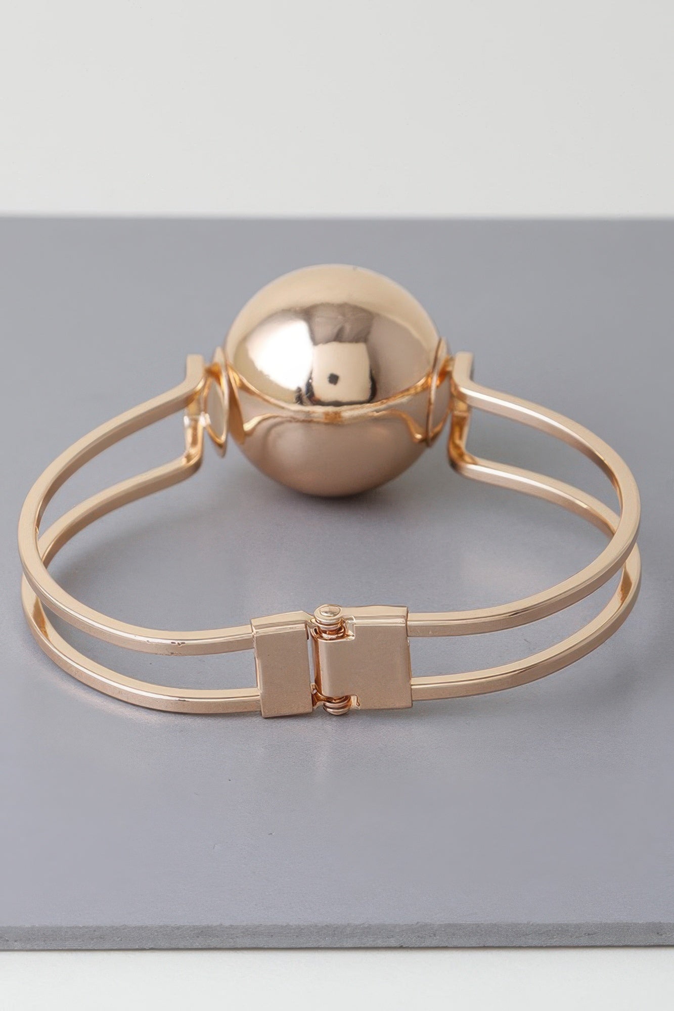 Statement Sphere Cuff Bracelet - That Janis Style