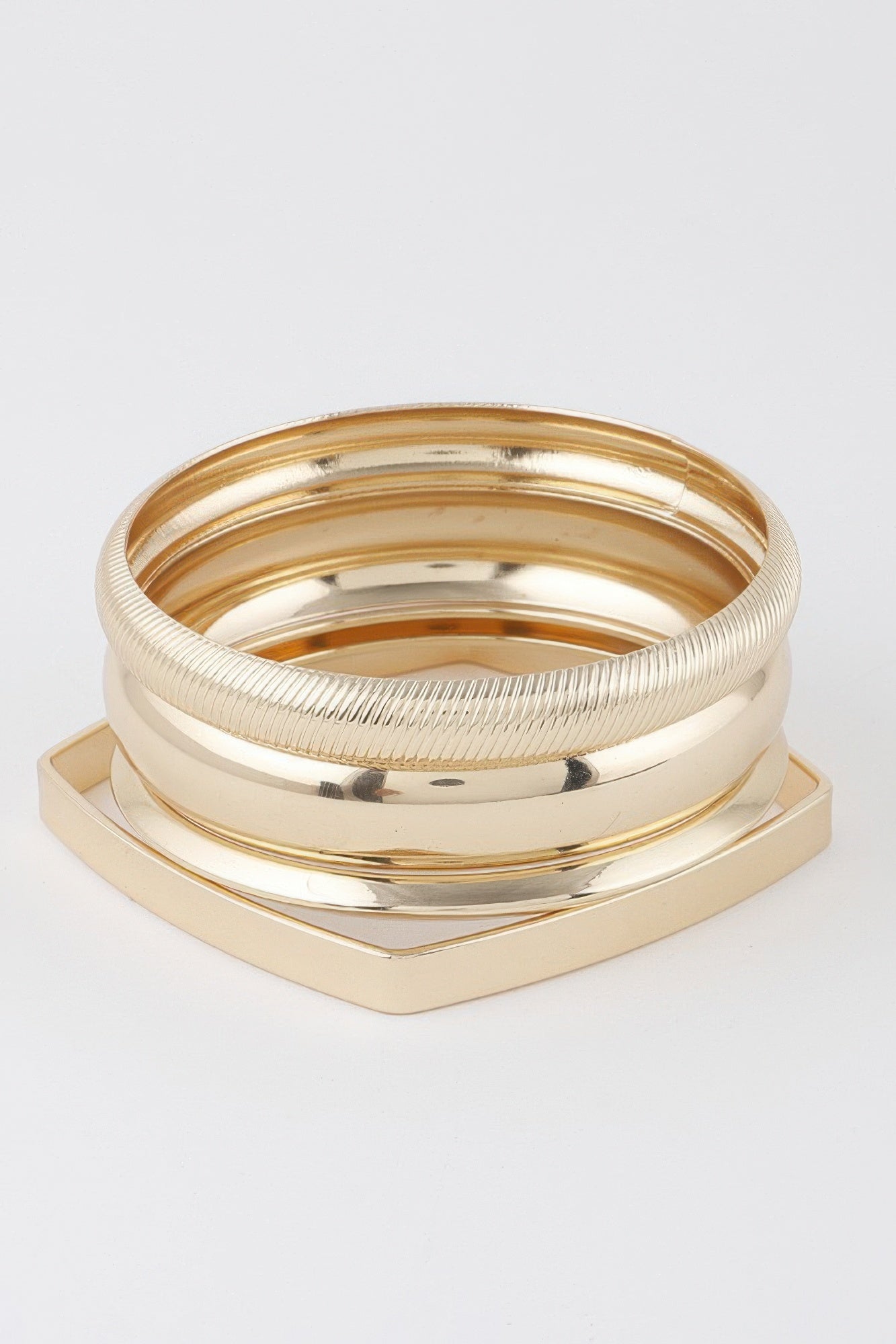 Multi Shiny Silver Layer Bracelet - That Janis Style