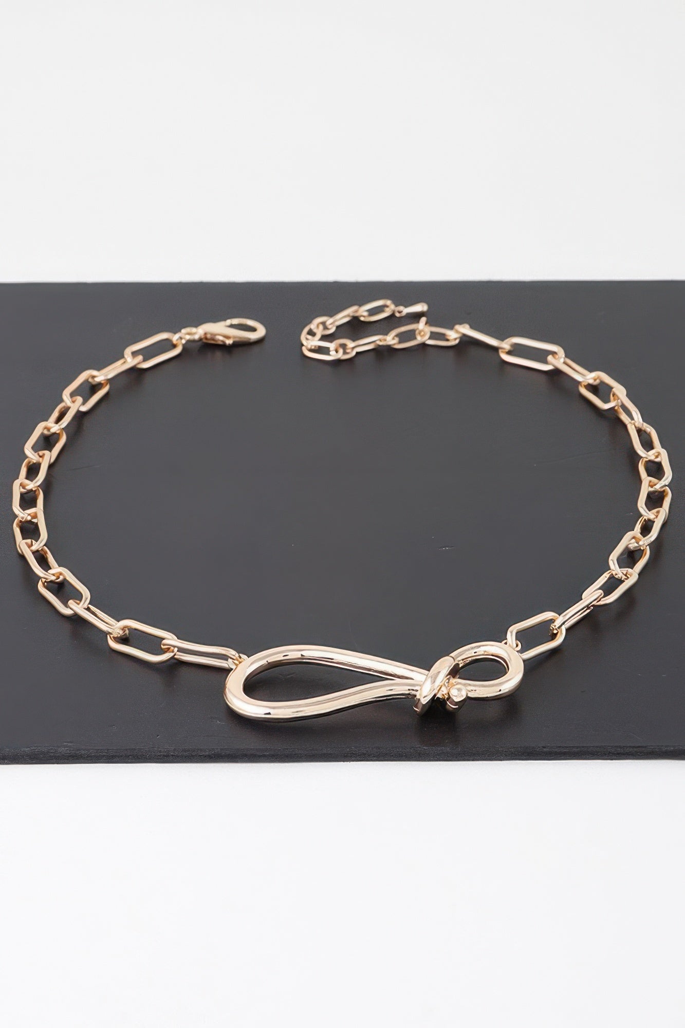 Knotted Up Chain Necklace - That Janis Style