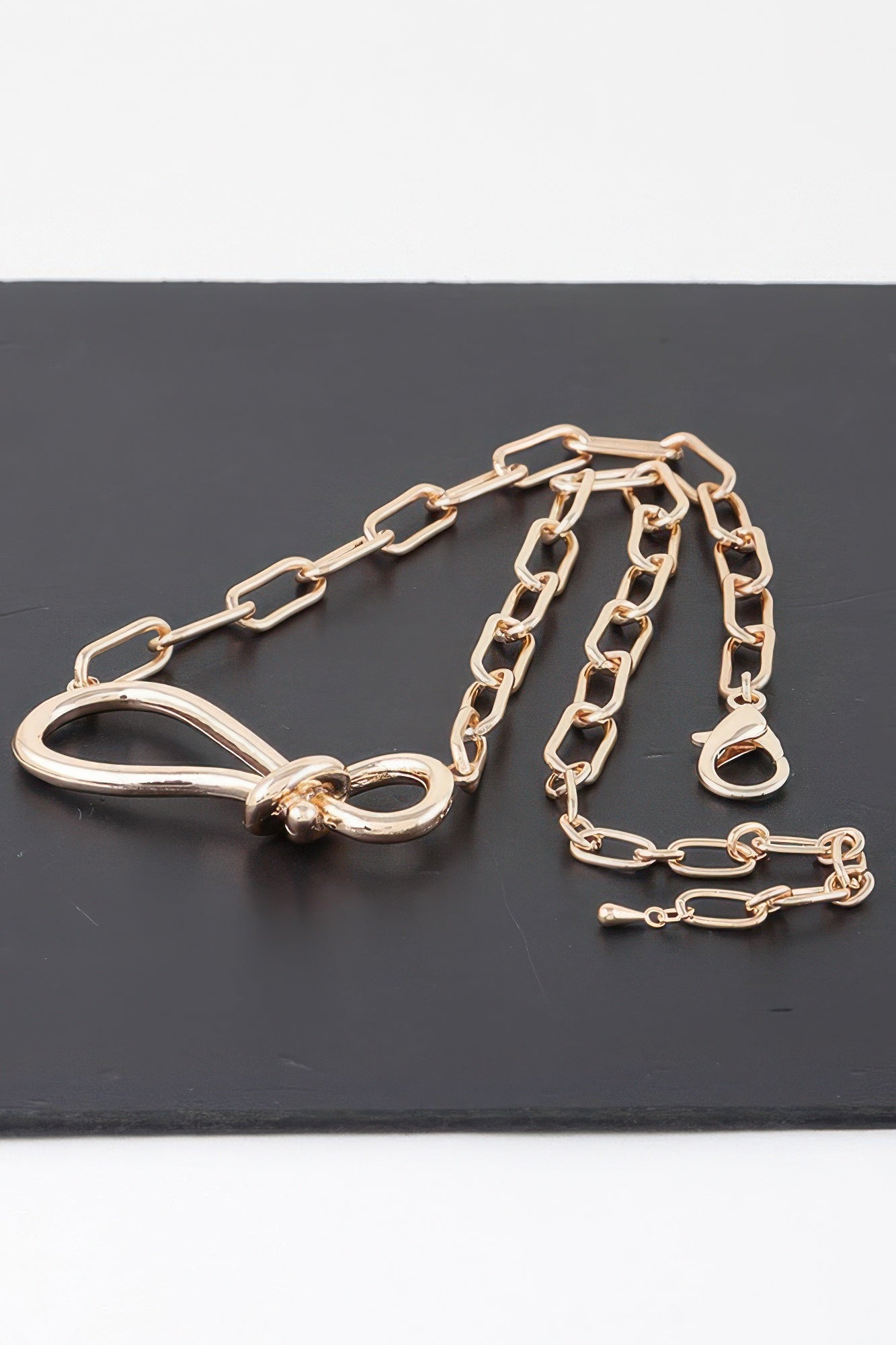 Knotted Up Chain Necklace - That Janis Style