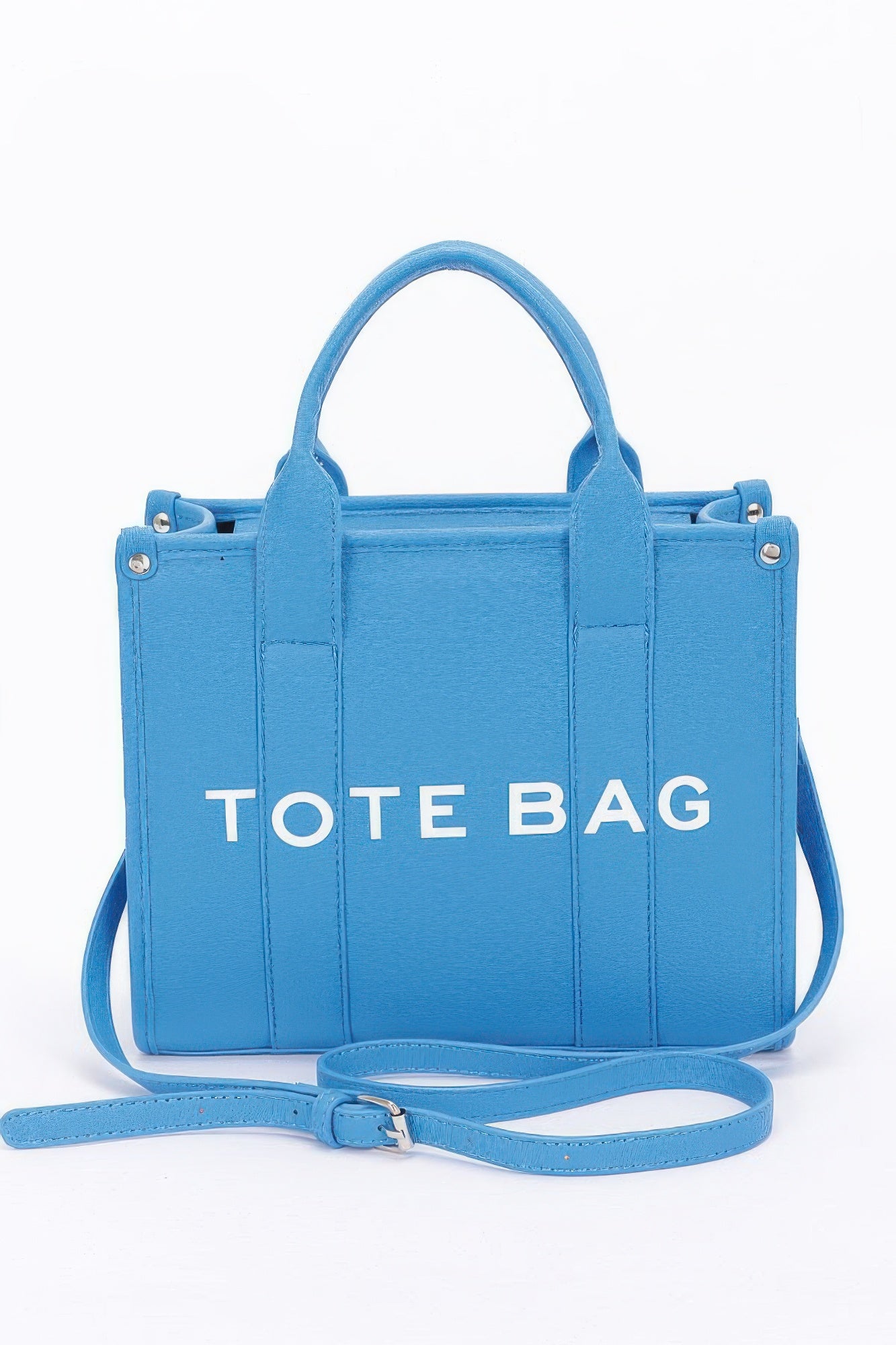 Faux Leather Small Tote Bag - That Janis Style