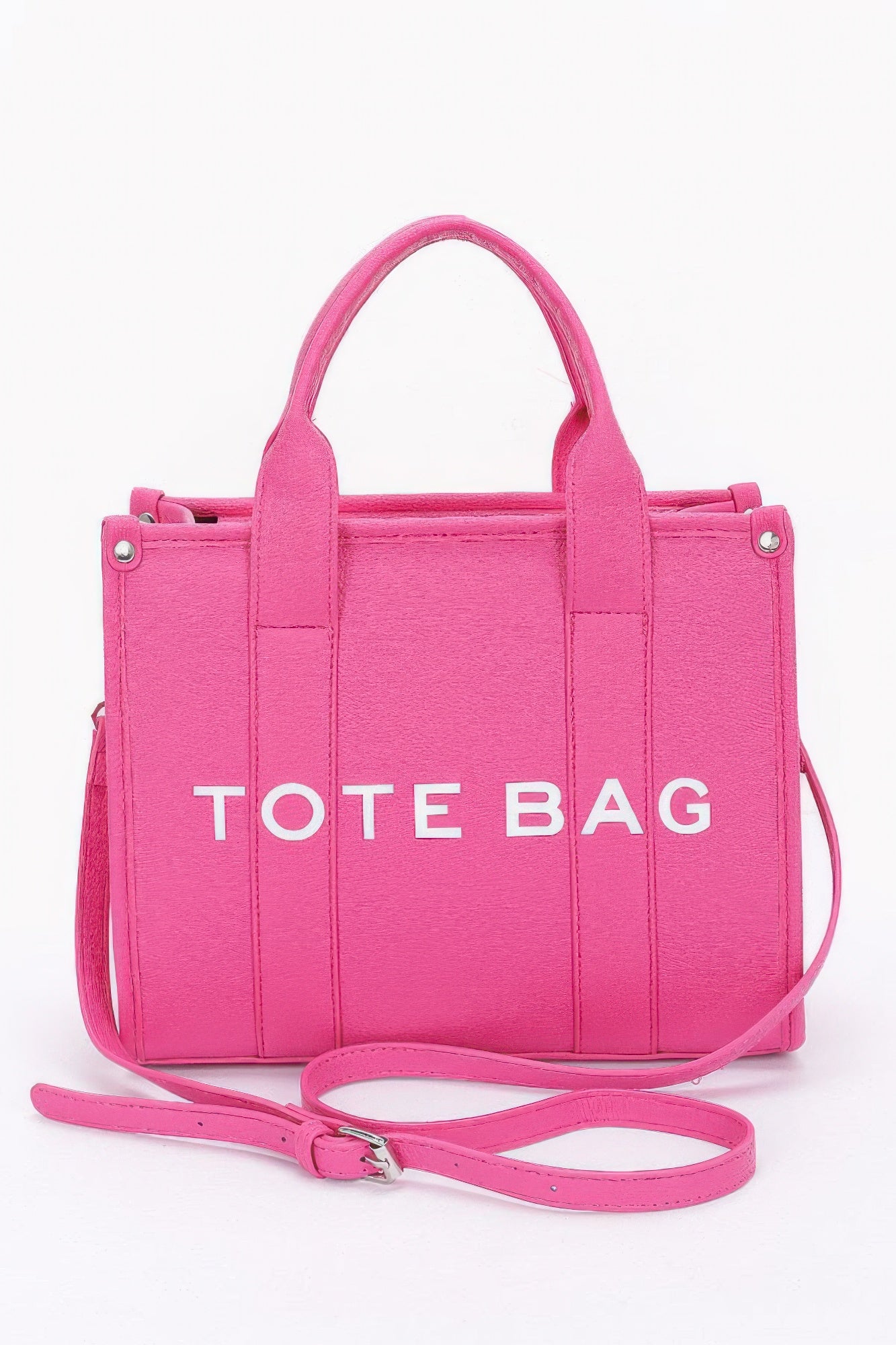 Faux Leather Small Tote Bag - That Janis Style