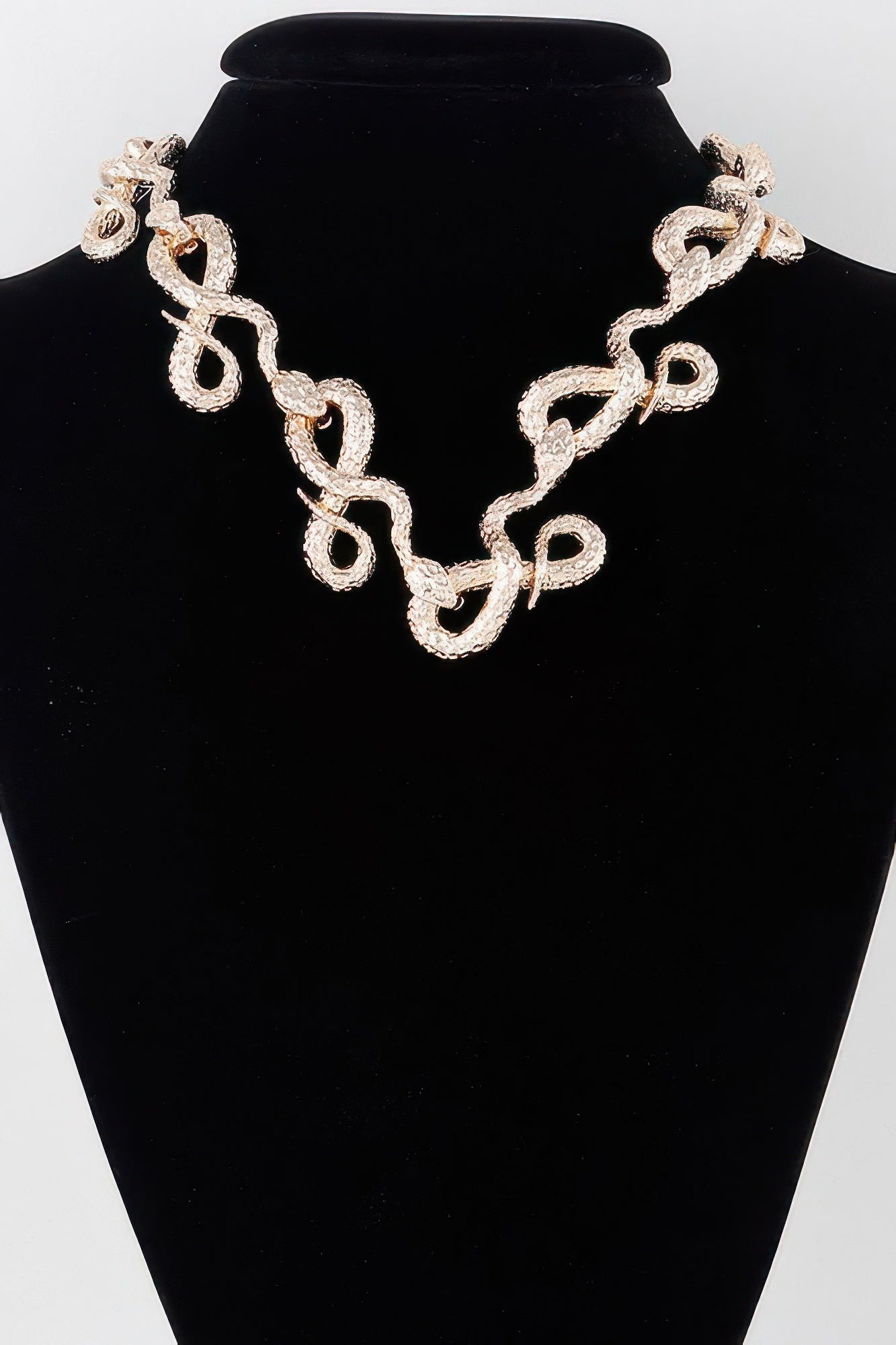 Luxury Snake Loop Necklace - That Janis Style