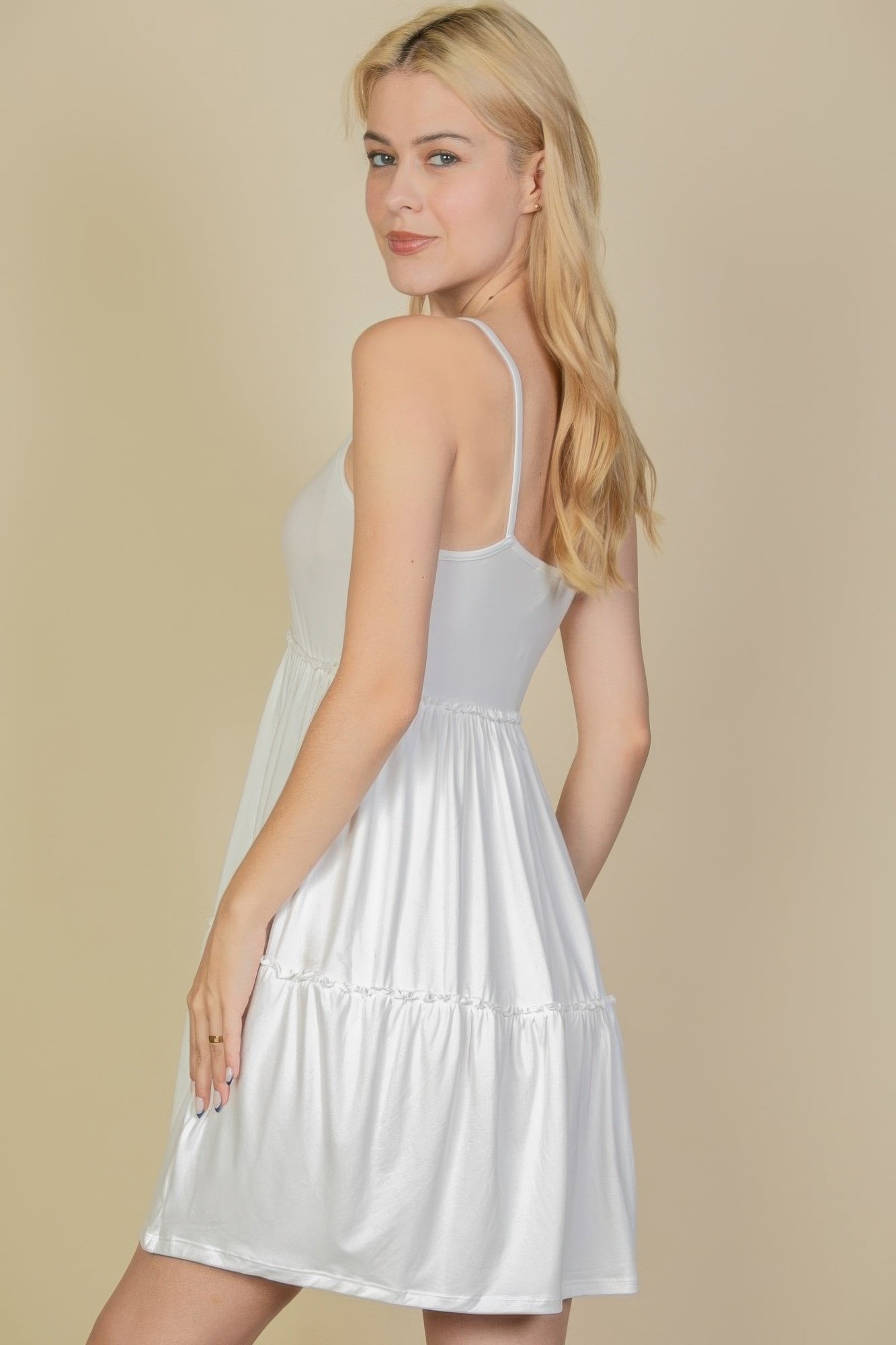 Tiered Cami Swing Dress - That Janis Style