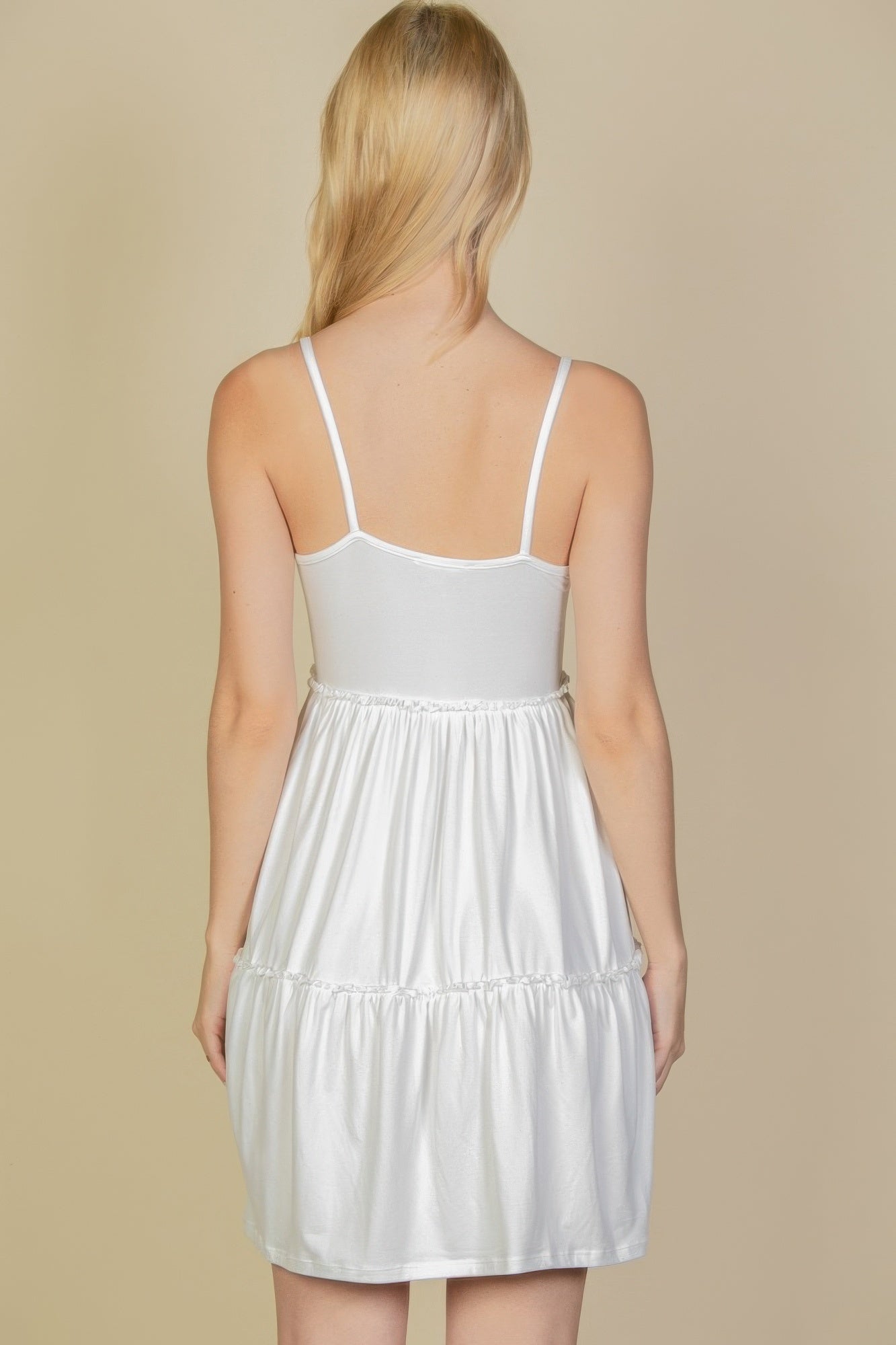 Tiered Cami Swing Dress - That Janis Style