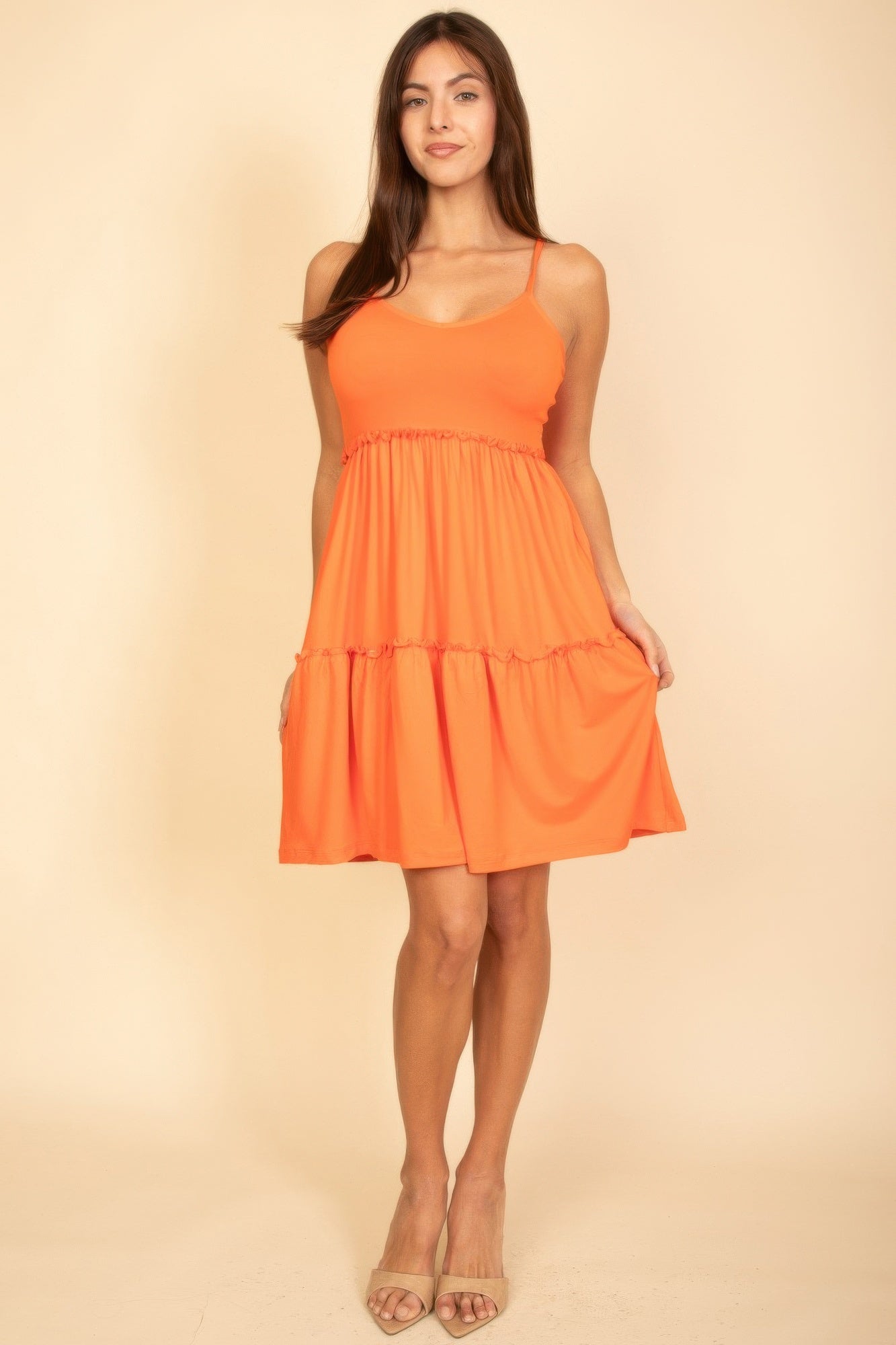Tiered Cami Swing Dress - That Janis Style