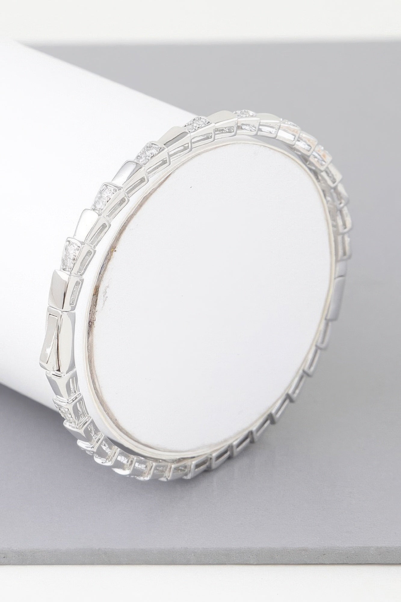 Bejeweled Snake Scale Bracelet - That Janis Style