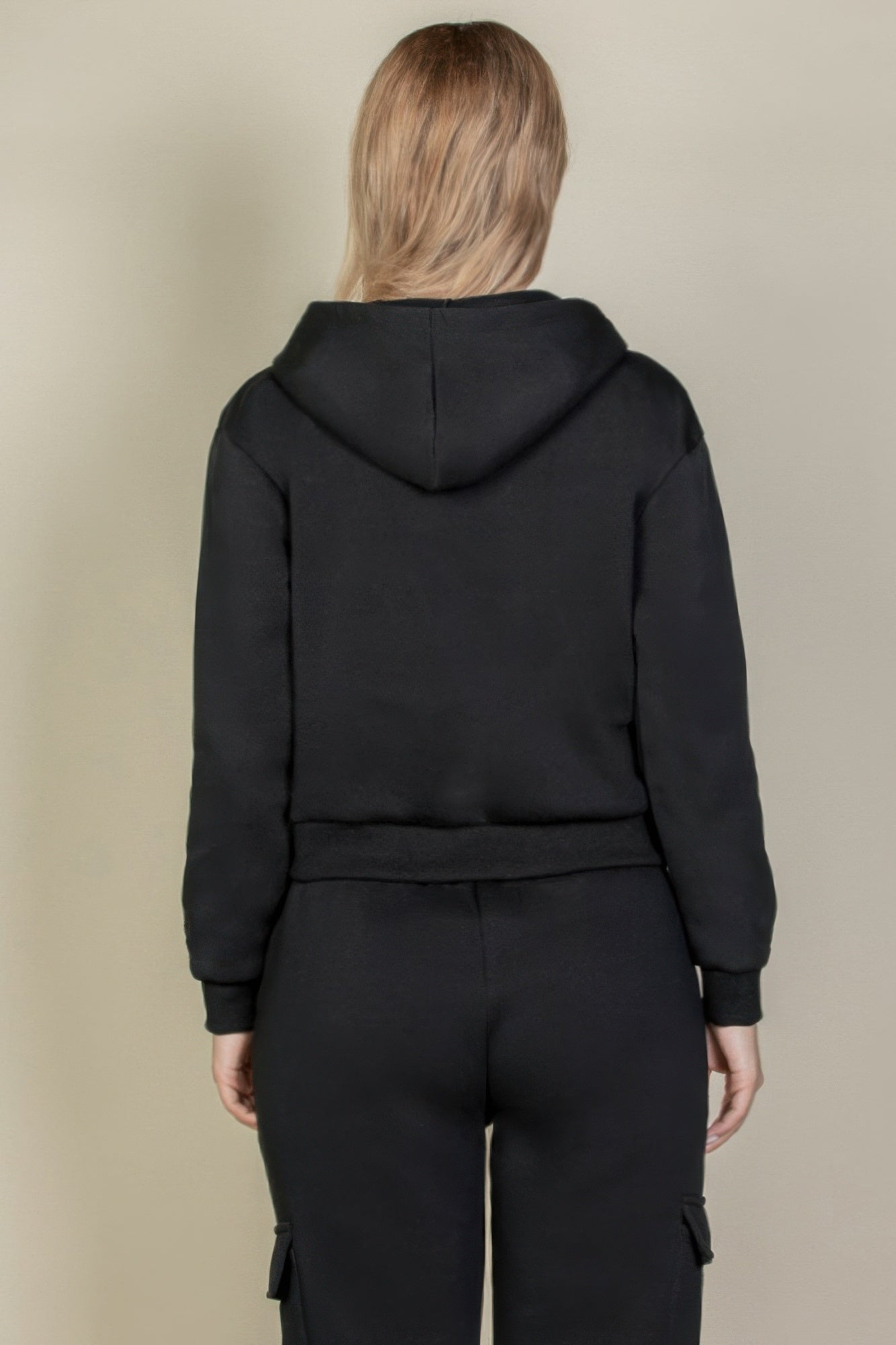 Graphic Drop Shoulder Pull Over Hoodie - That Janis Style
