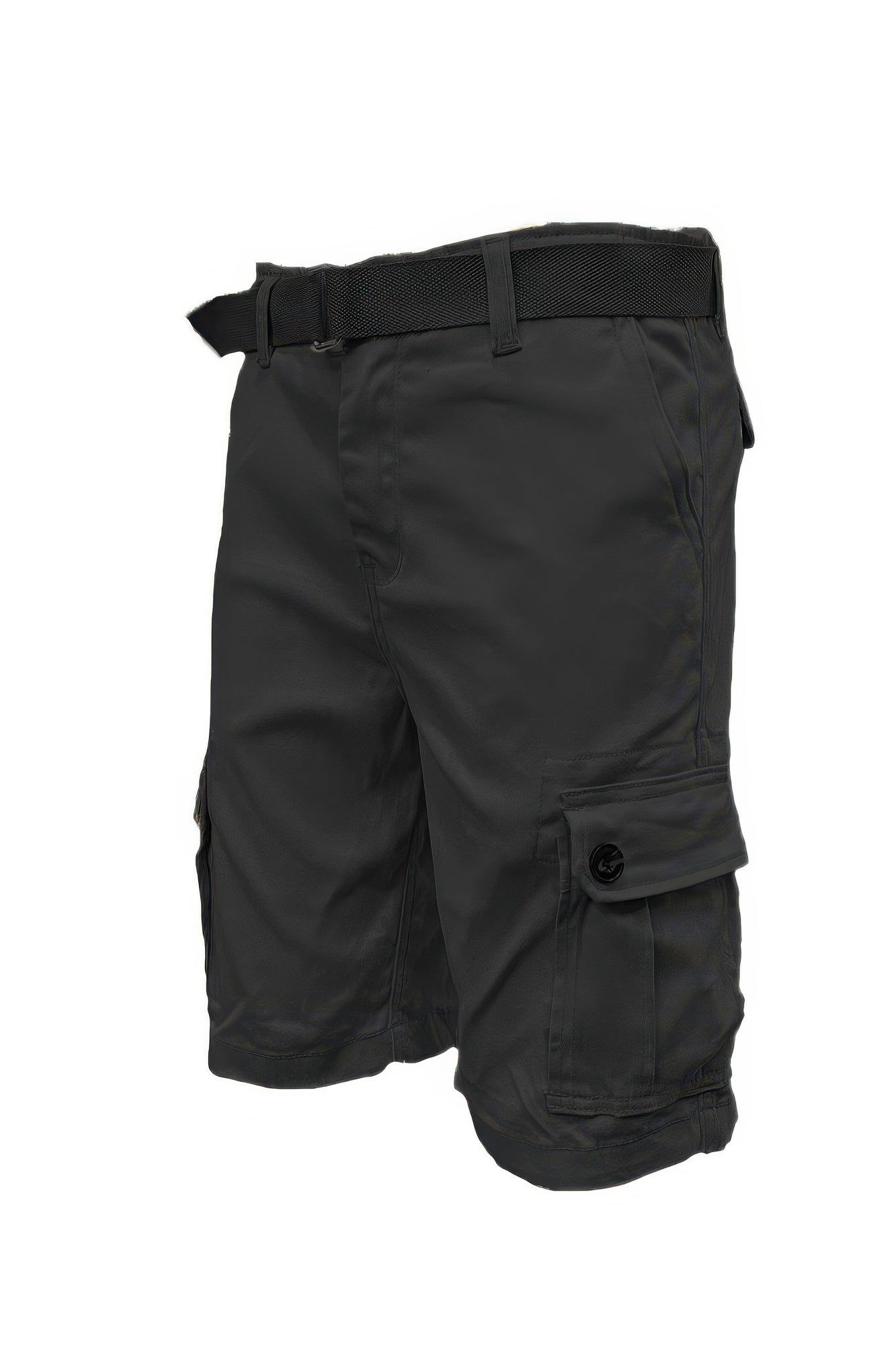 Mens Belted Cargo Shorts With Pockets - That Janis Style