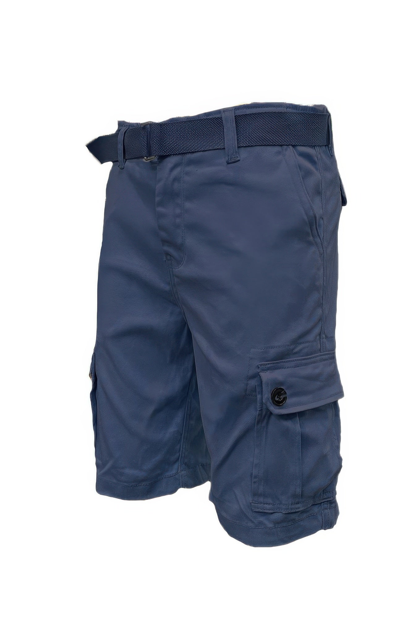 Mens Belted Cargo Shorts With Pockets - That Janis Style