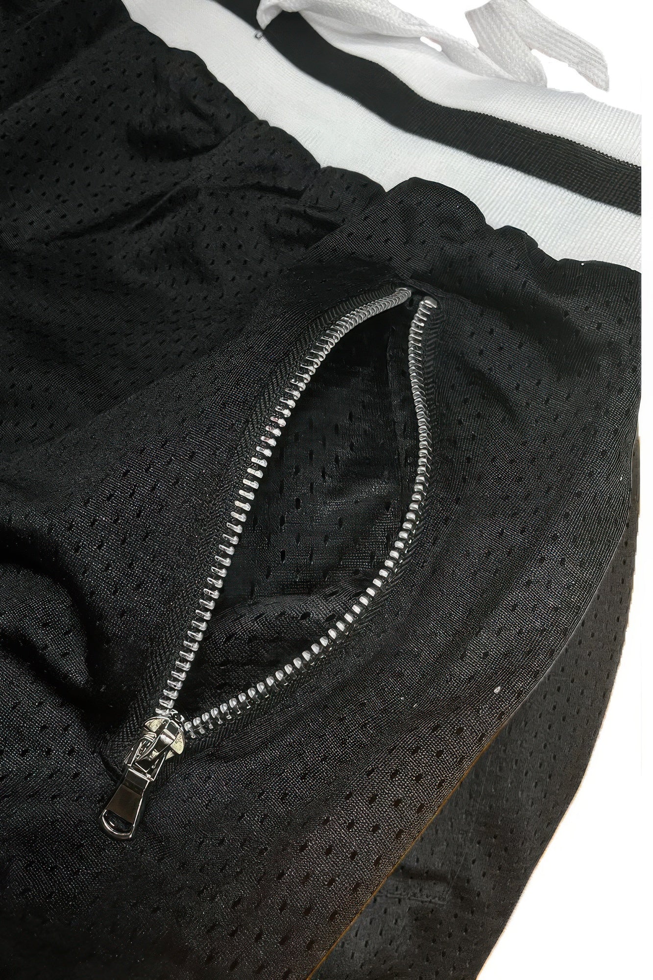 Striped Band Solid Basketball Shorts - That Janis Style